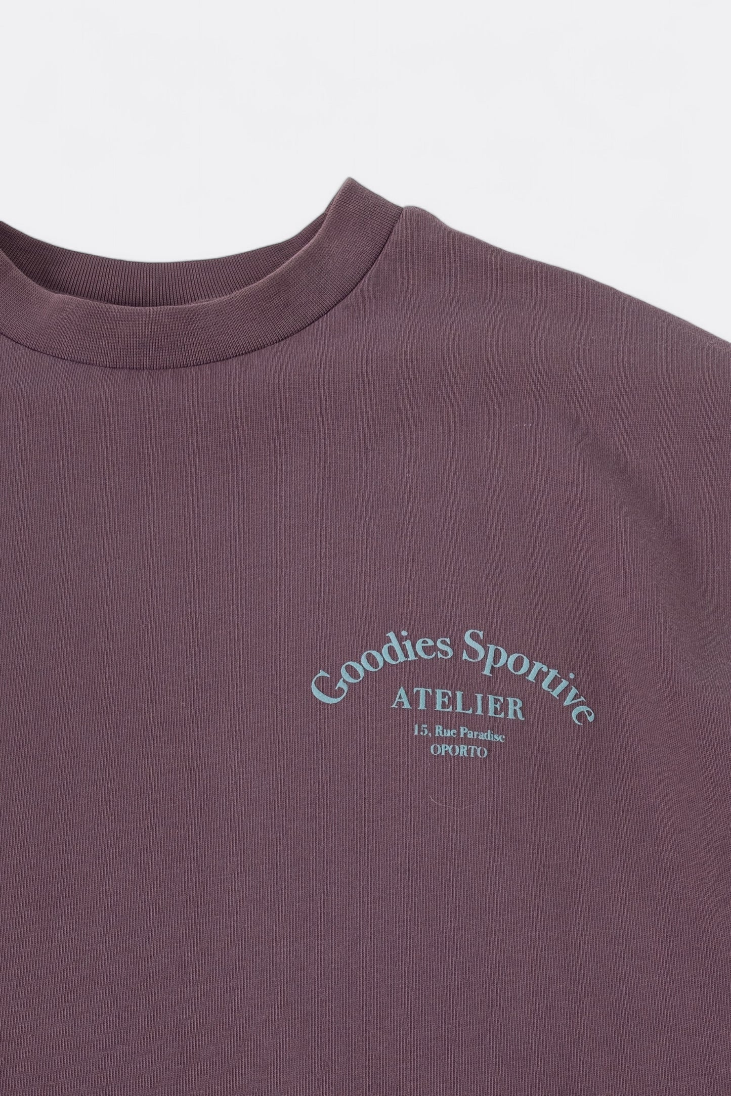 T-Shirt Goodies Sportive - Premium Tee (Washed Lila)