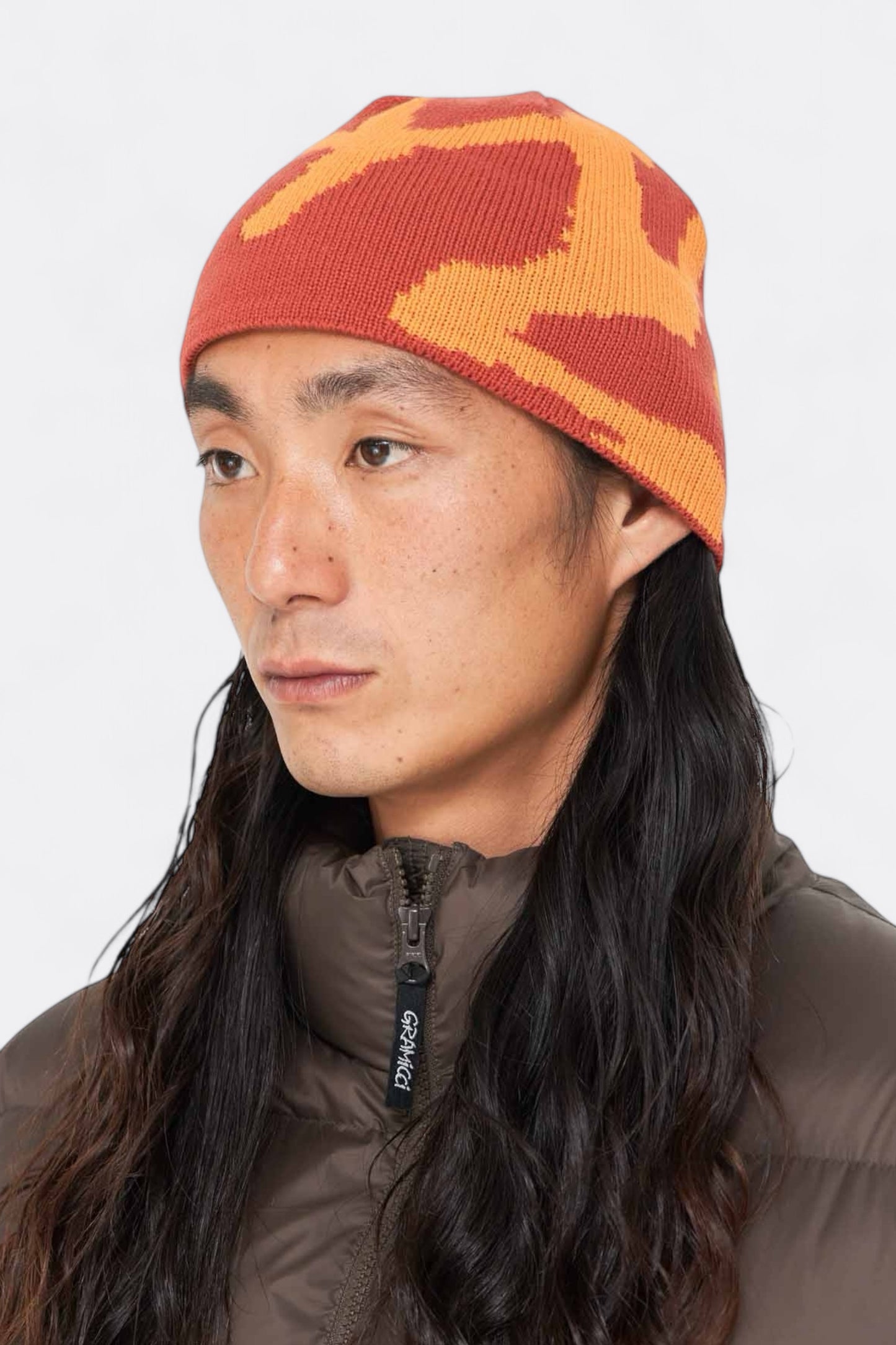 Bonnet Gramicci - Burly Runningman Beanie (Burnt Orange)