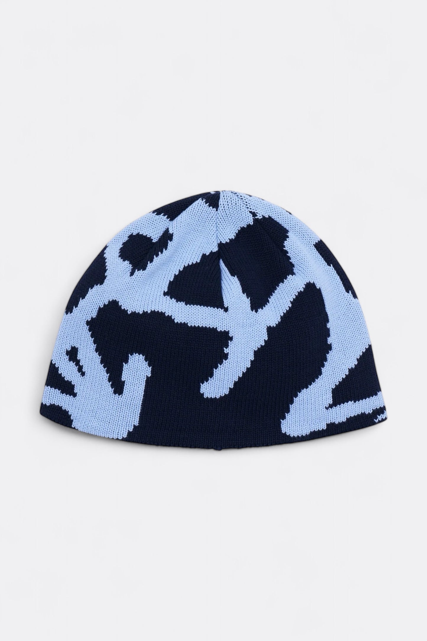 Bonnet Gramicci - Burly Runningman Beanie (Splatter Blue)