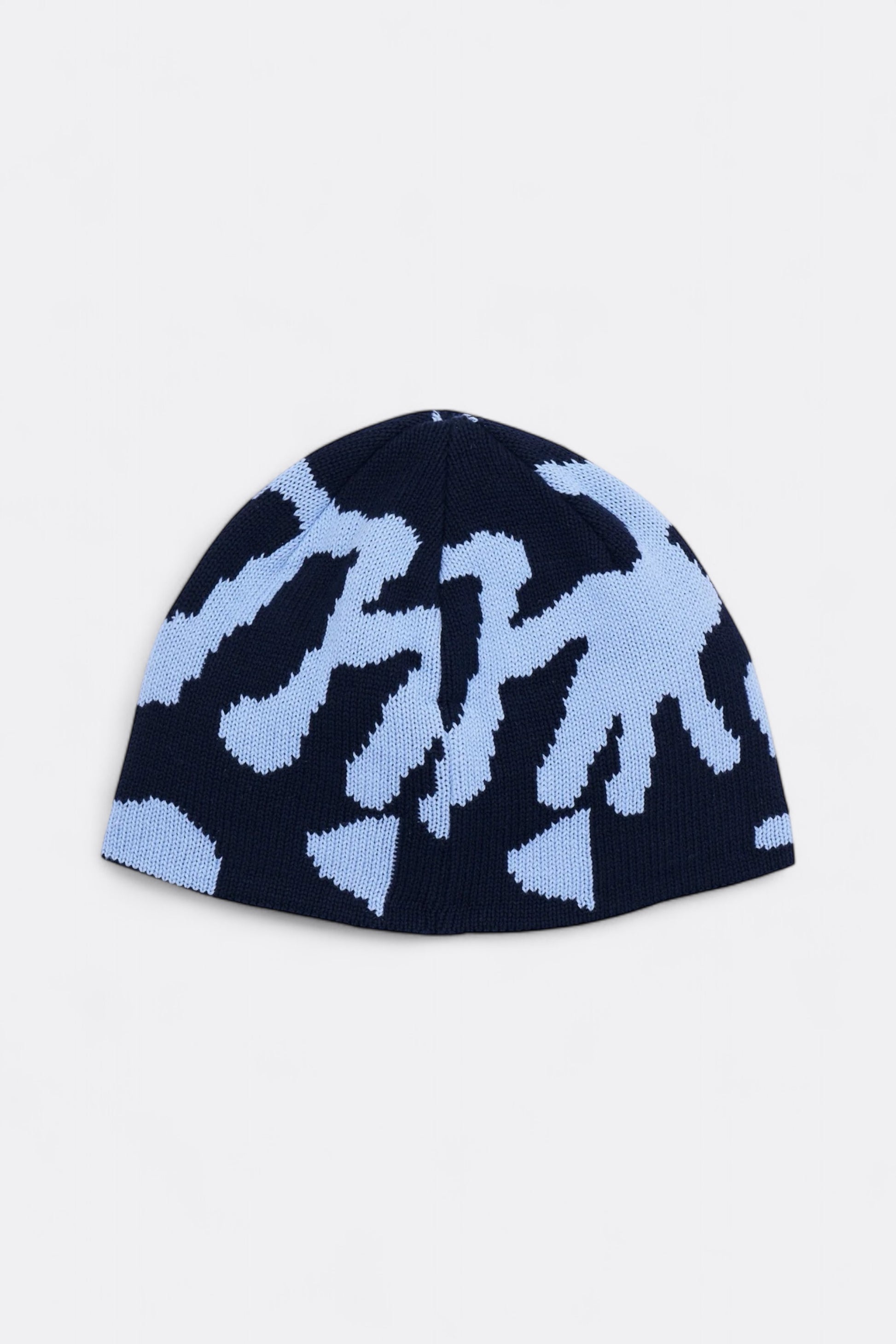 Bonnet Gramicci - Burly Runningman Beanie (Splatter Blue)