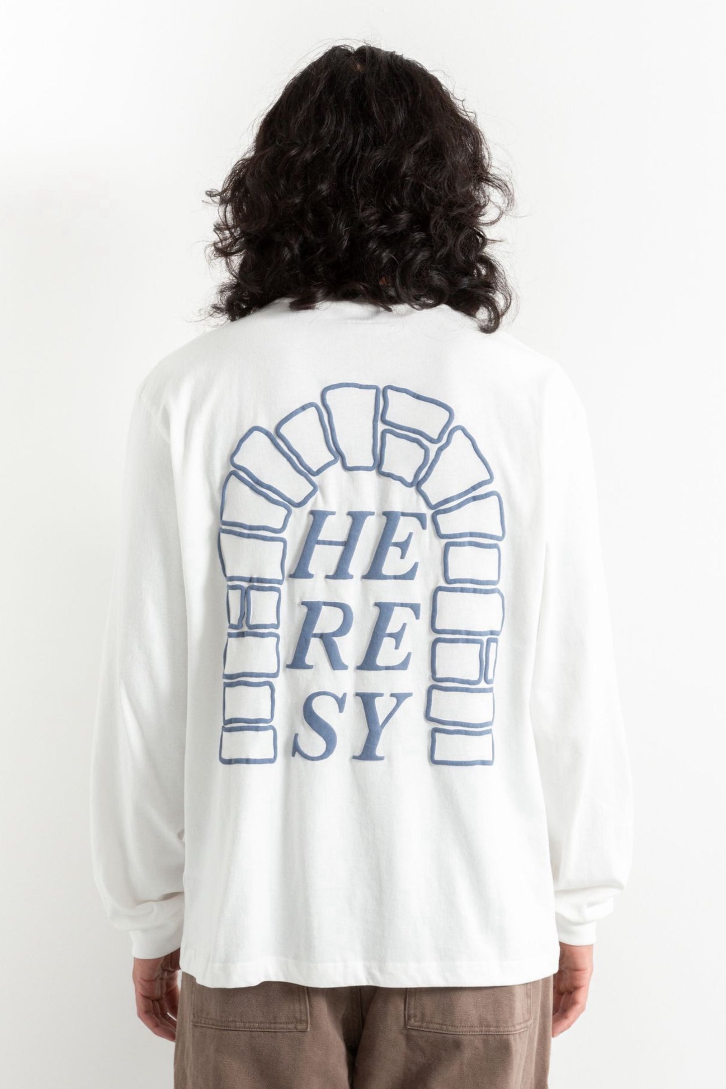 T-Shirt Manches Longues Heresy - Arch L/S Tee (Ecru)