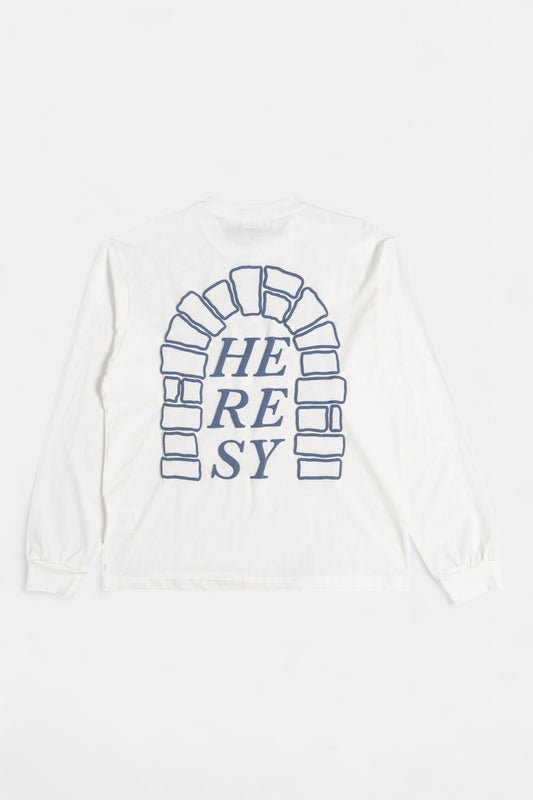 T-Shirt Manches Longues Heresy - Arch L/S Tee (Ecru)