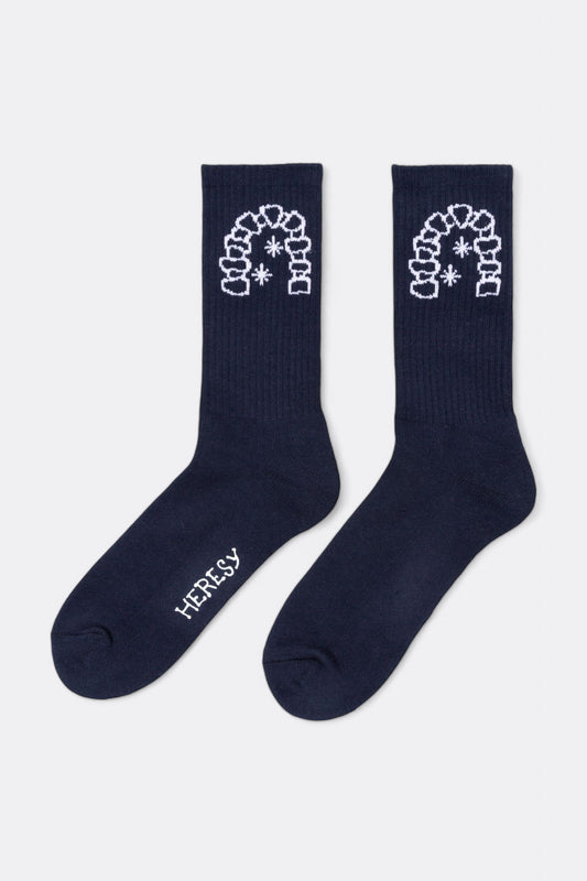 Chaussettes Heresy - Arch Socks (Navy)