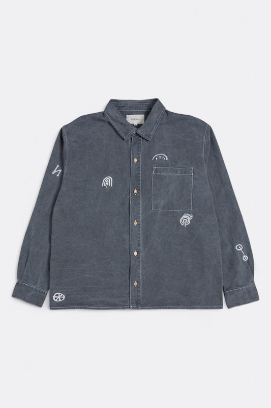 Chemise Heresy - Carving Shirt (Navy)