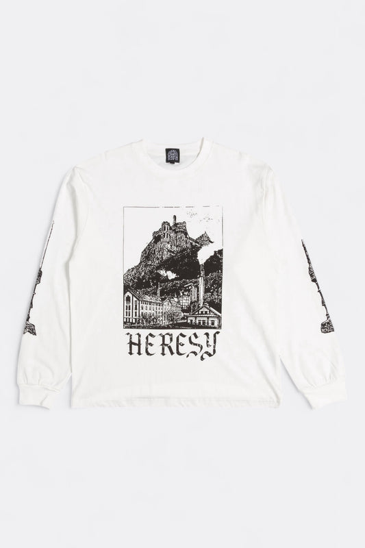 T-Shirt Manches Longues Heresy - Moss & Iron L/S Tee (Ecru)