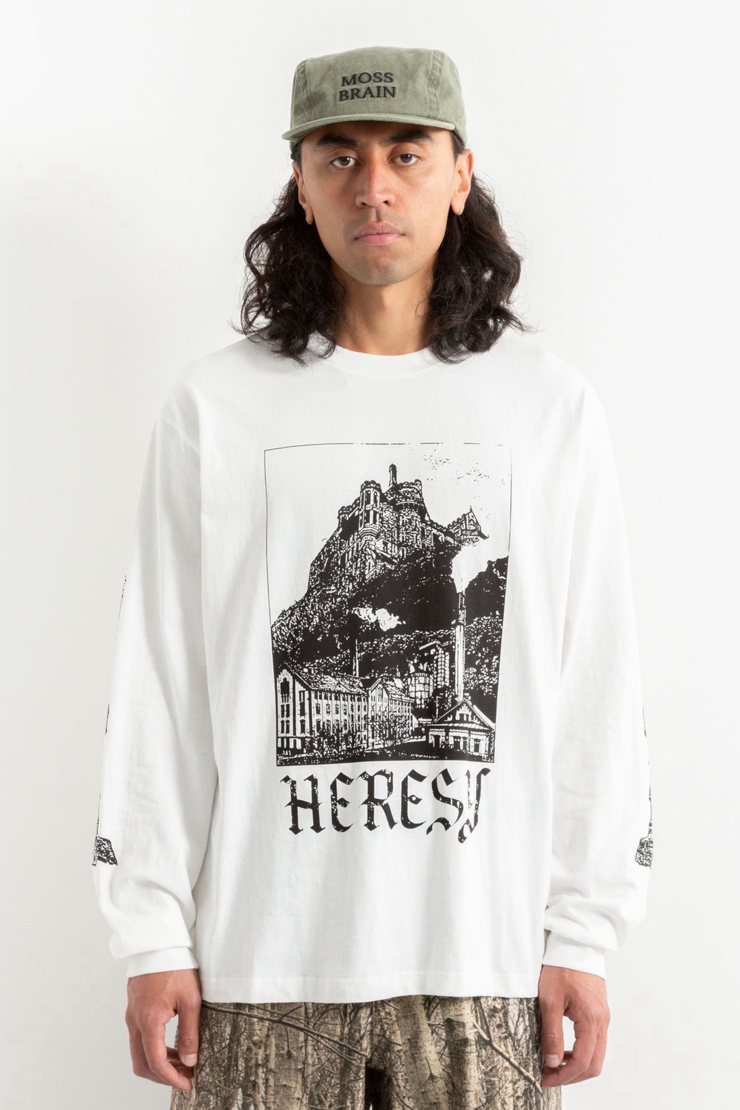 T-Shirt Manches Longues Heresy - Moss & Iron L/S Tee (Ecru)