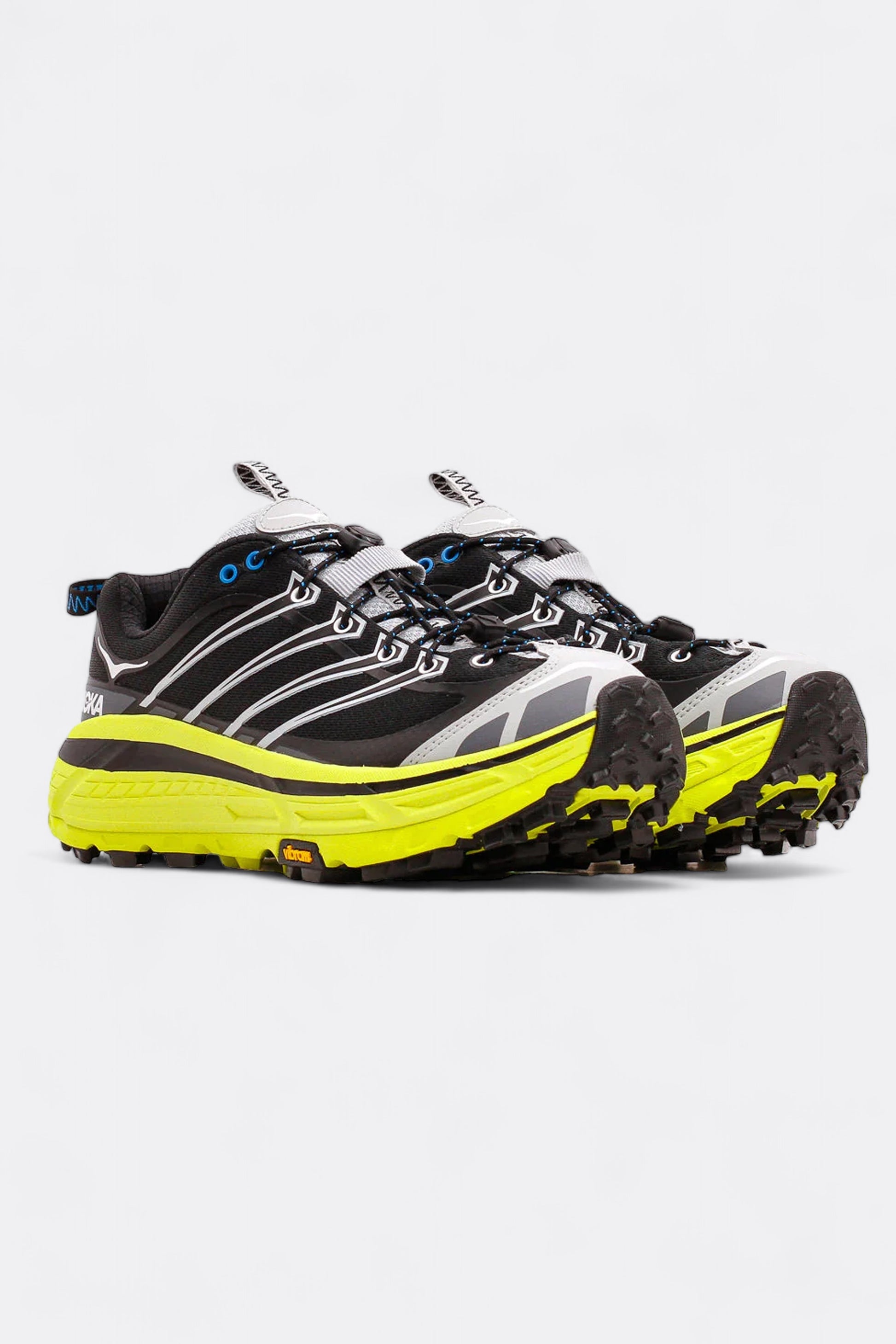 Sneakers Hoka - Mafate Three2 (Black / Hoka Citrus)