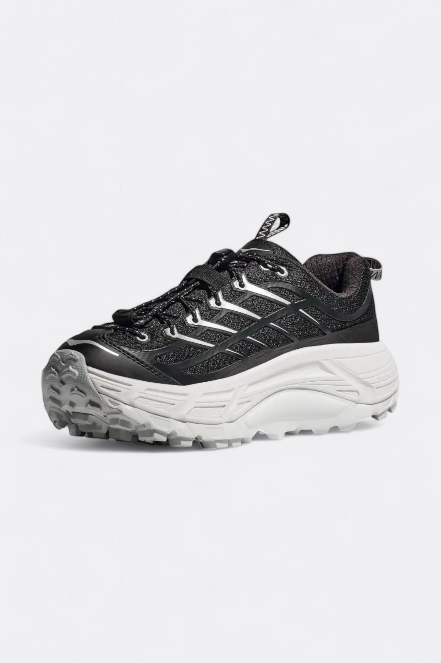 Baskets HOKA - Mafate Three2 (Black / Cosmic Grey)