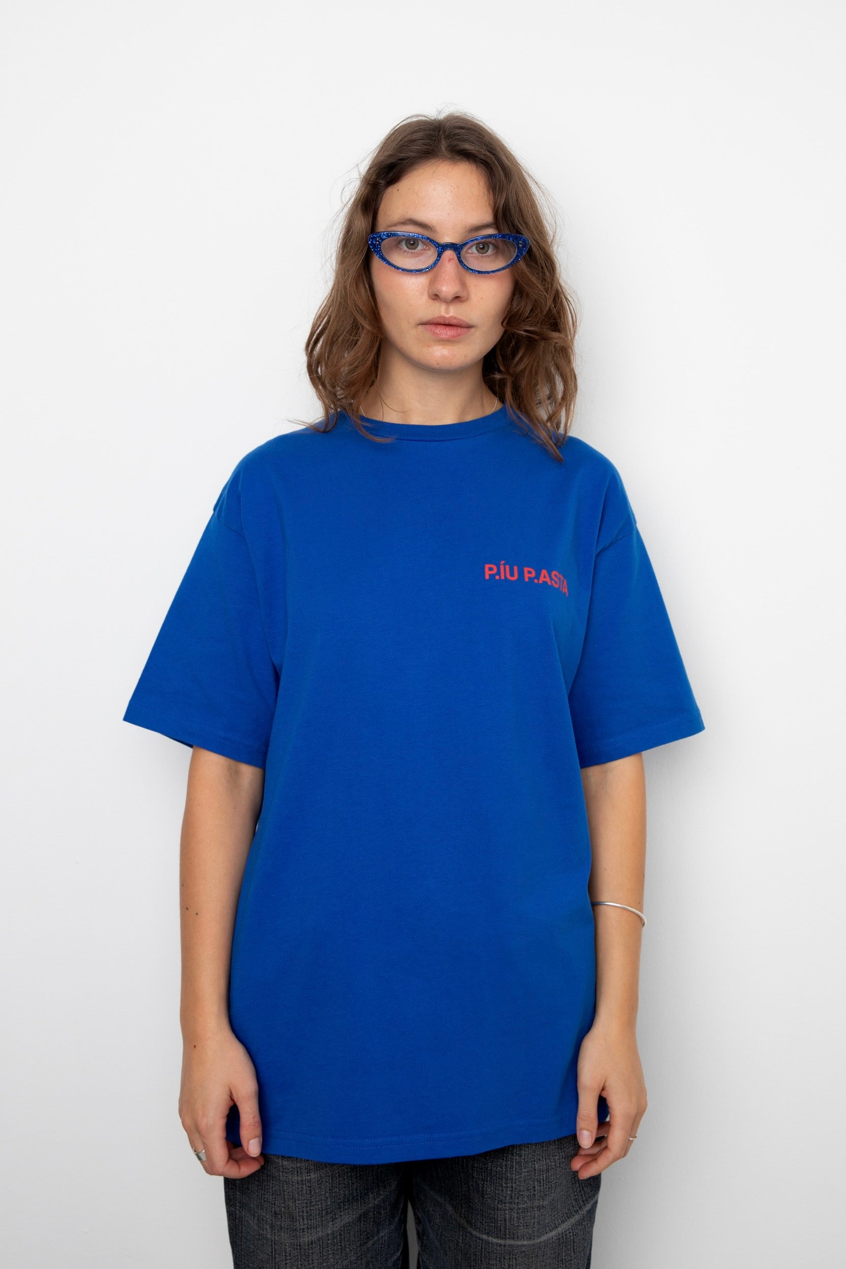 T-Shirt PUBLIC POSSESSION - I Love Spaghetti II T-Shirt (Bright Blue)