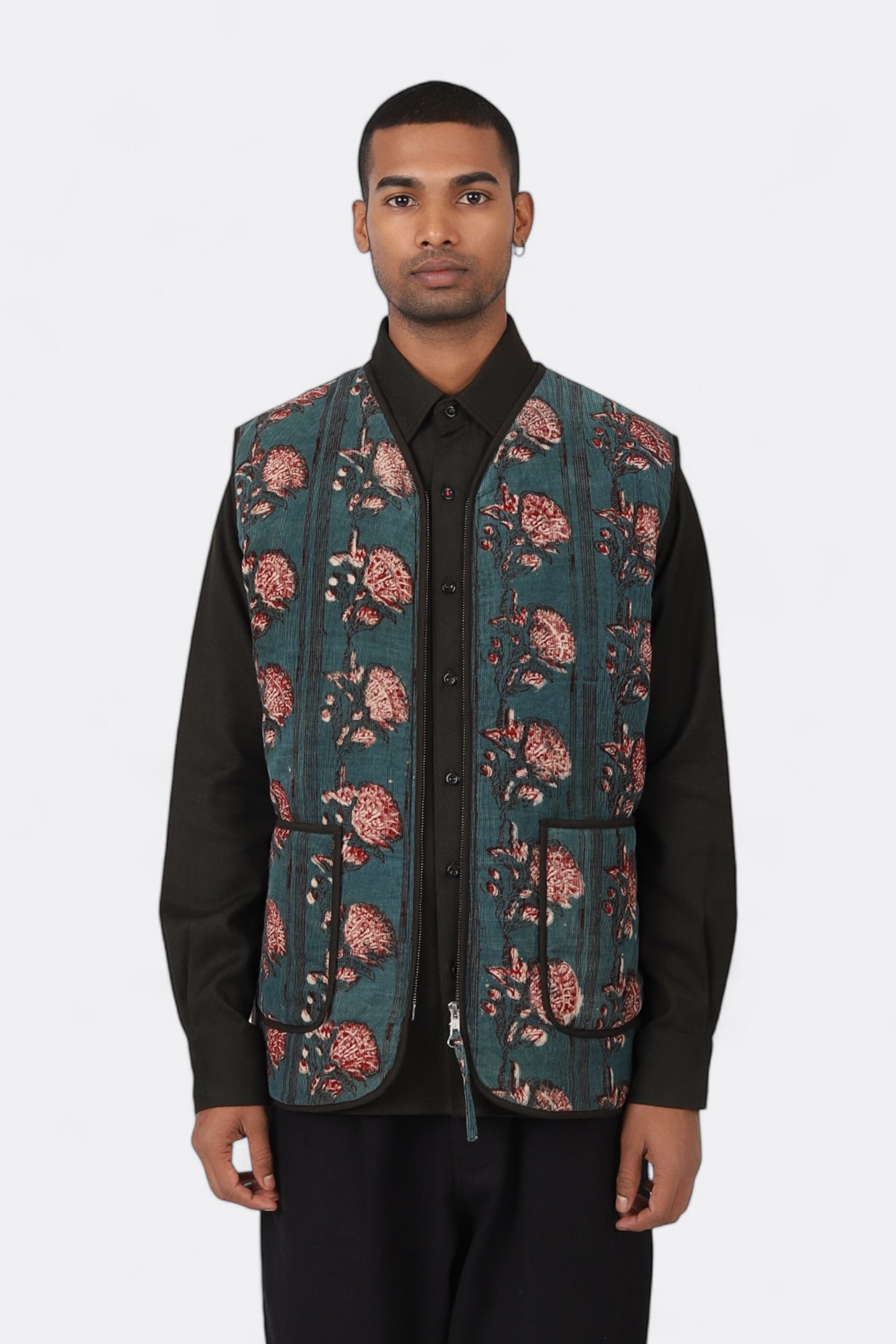 Gilet Kardo - Chota Amar Vest (Block Print 132)