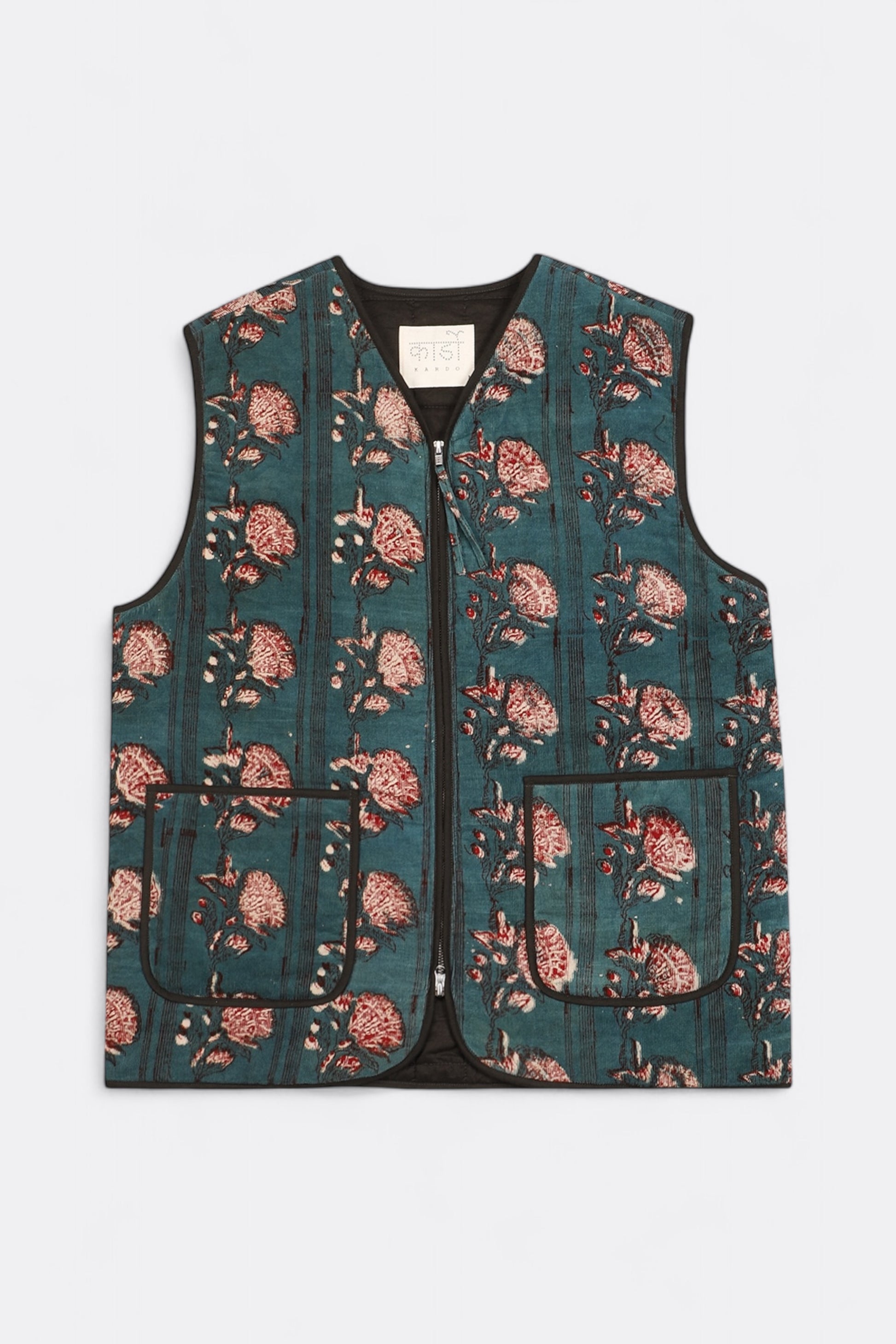 Gilet Kardo - Chota Amar Vest (Block Print 132)