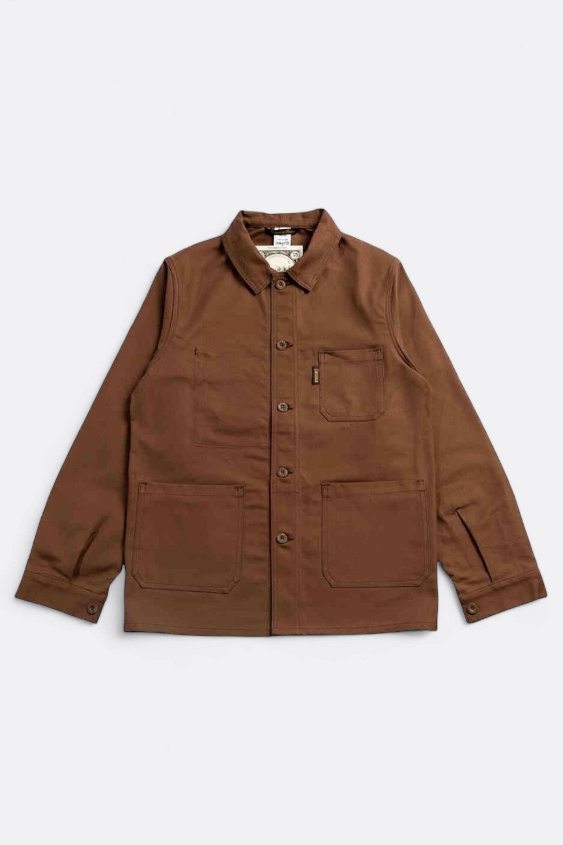 Le Laboureur - Veste de Travail Coton Drill (Brown)