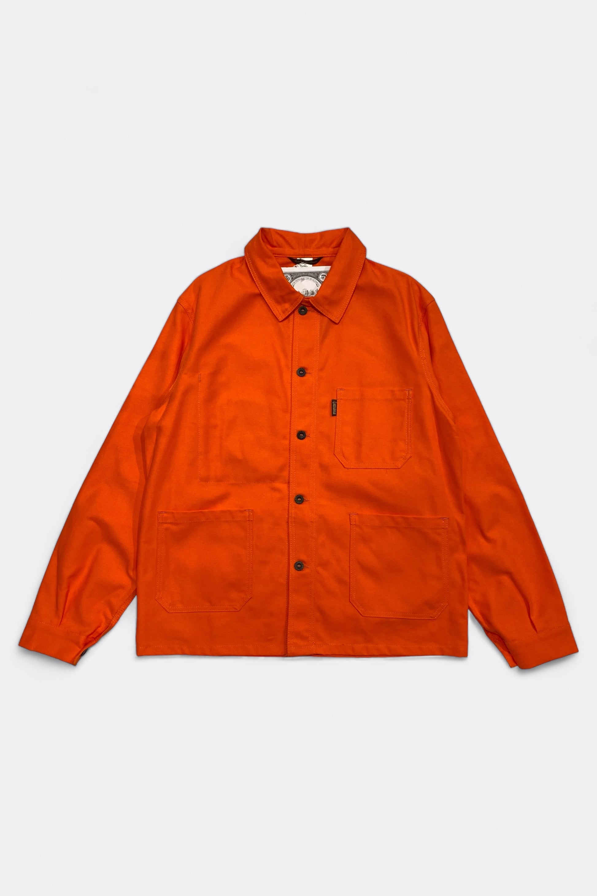 Le Laboureur - Veste de Travail Coton Drill (Orange)