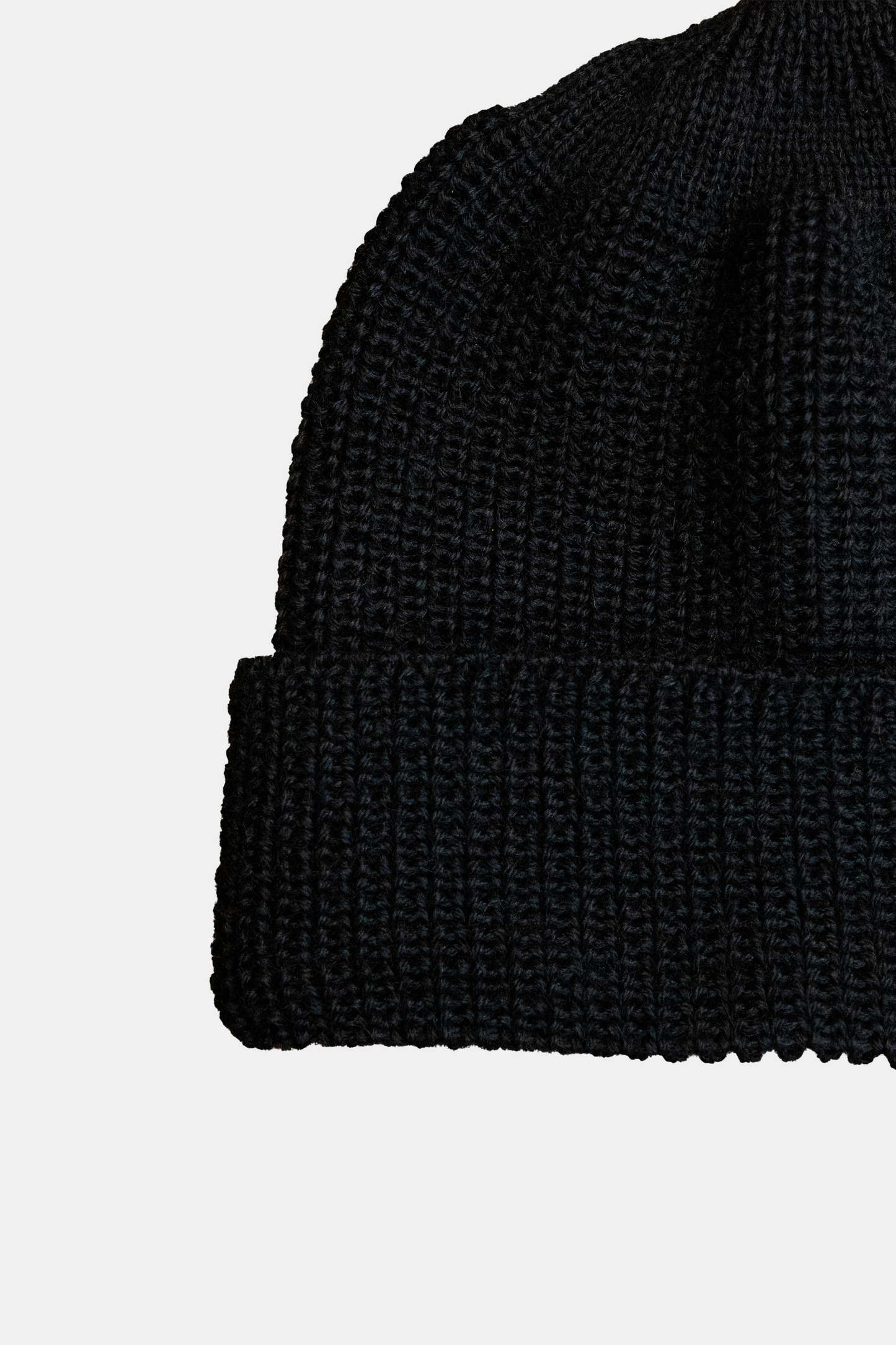 Bonnet Leuchtfeuer Strickwaren - Borkum Beanie (Black)