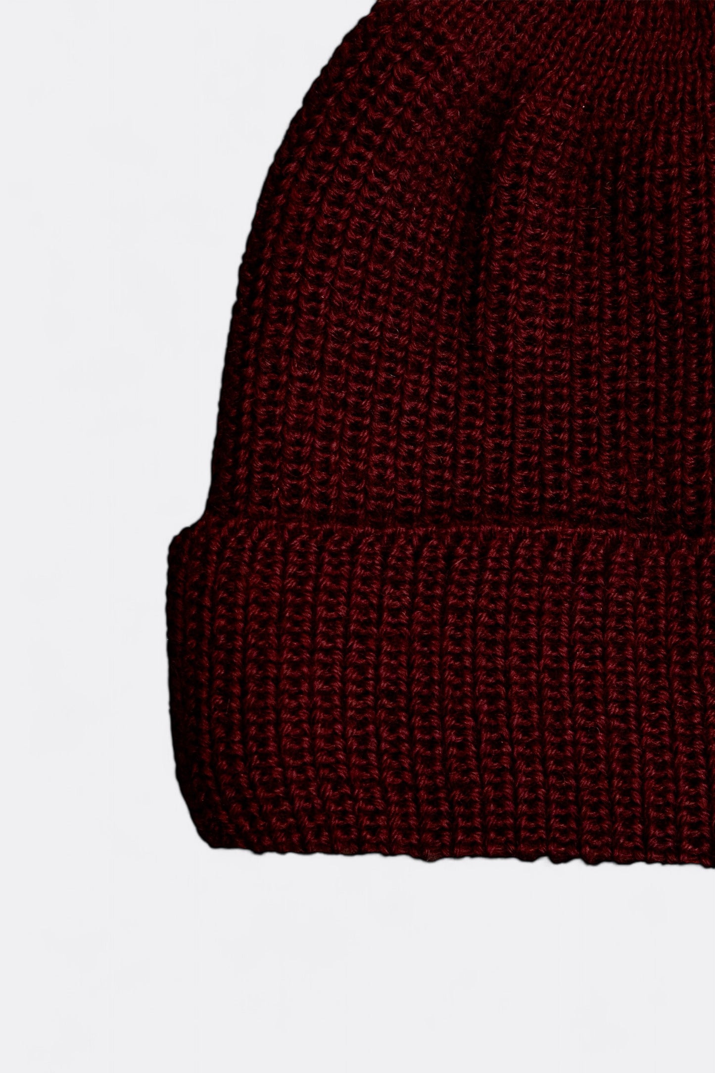 Bonnet Leuchtfeuer Strickwaren - Borkum Beanie (Bordeaux)