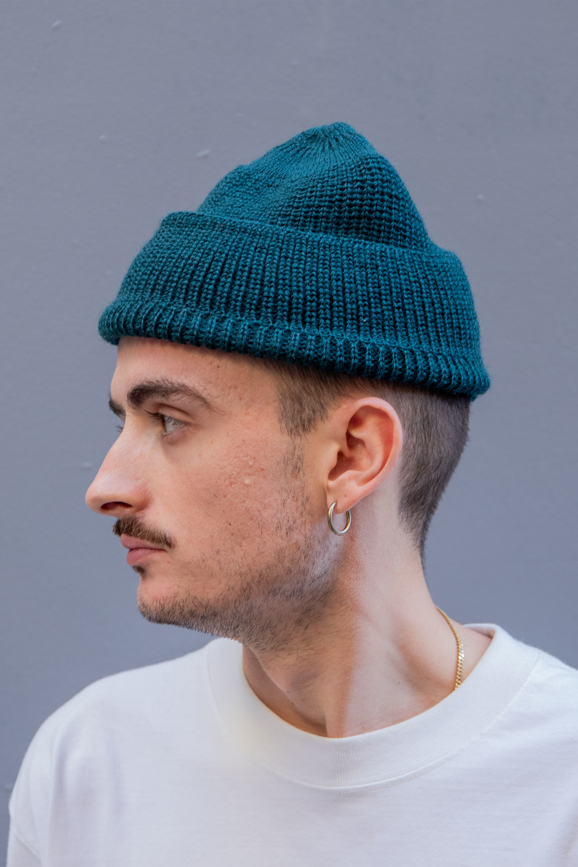 Bonnet Leuchtfeuer Strickwaren - Borkum Beanie (Green)