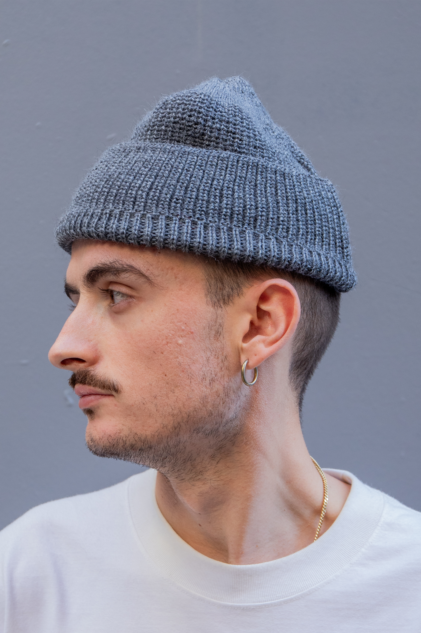 Bonnet Leuchtfeuer Strickwaren - Borkum Beanie (Grey)