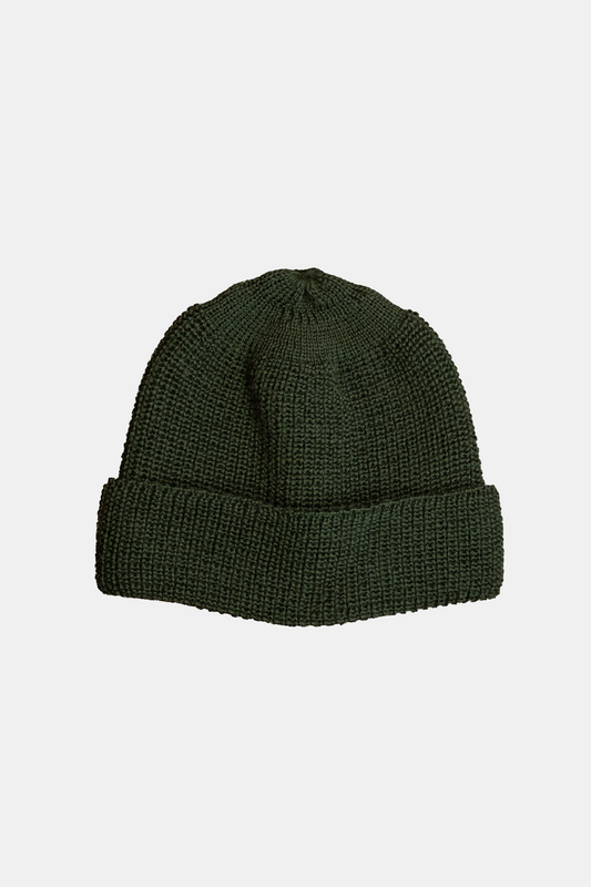 Bonnet Leuchtfeuer Strickwaren - Borkum Beanie (Olive)