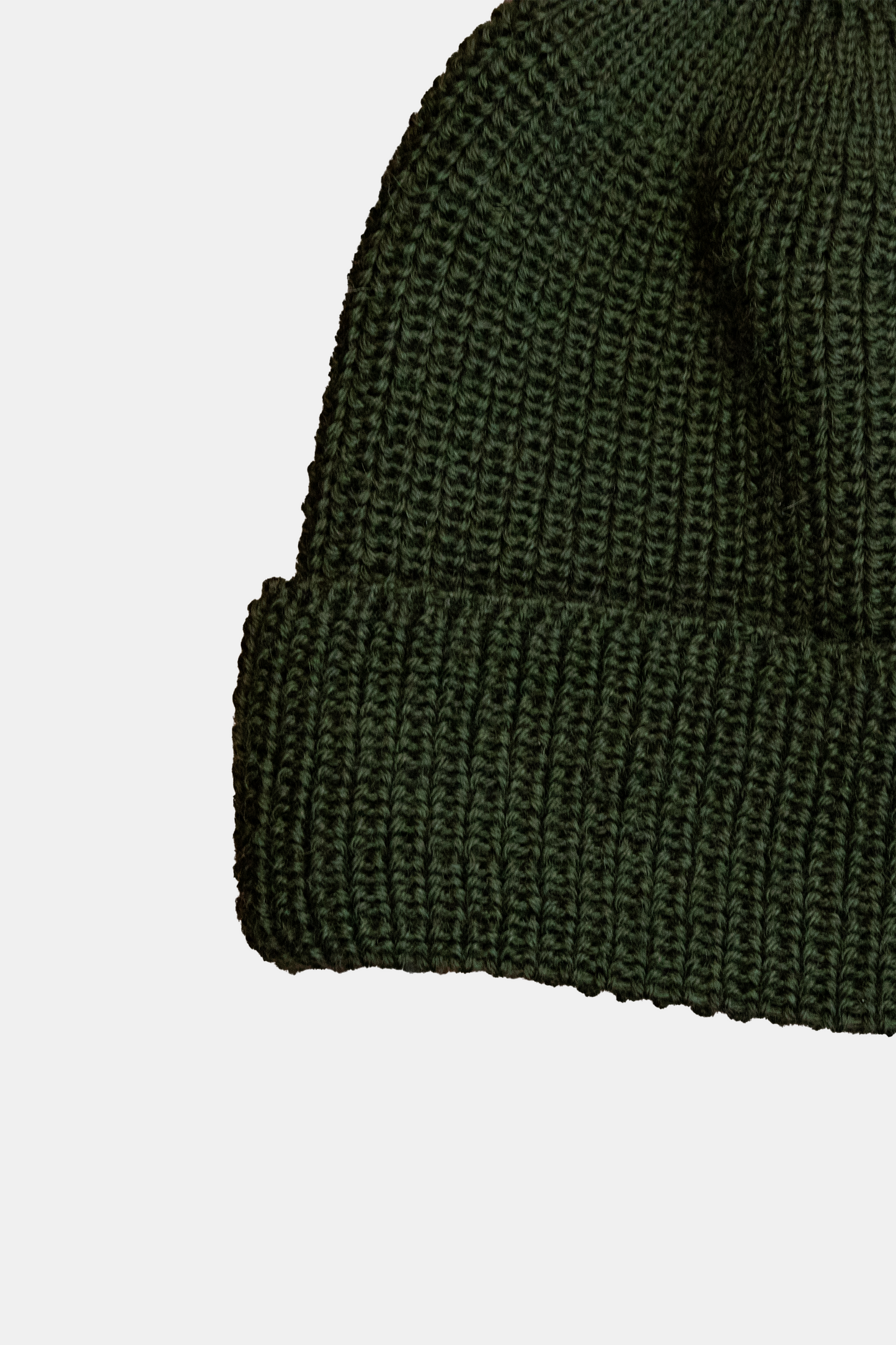 Bonnet Leuchtfeuer Strickwaren - Borkum Beanie (Olive)