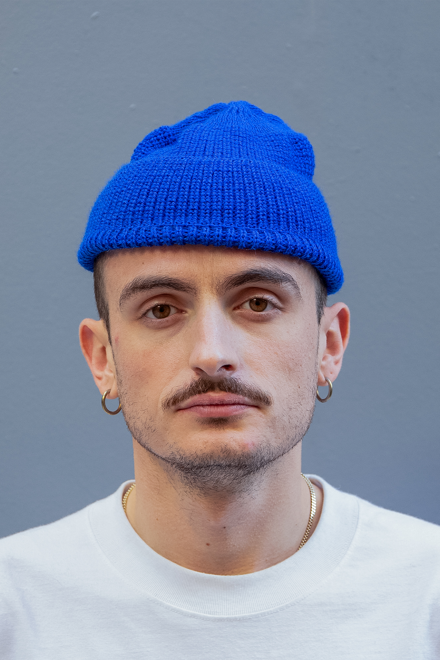 Bonnet Leuchtfeuer Strickwaren - Borkum Beanie (Royal Blue)