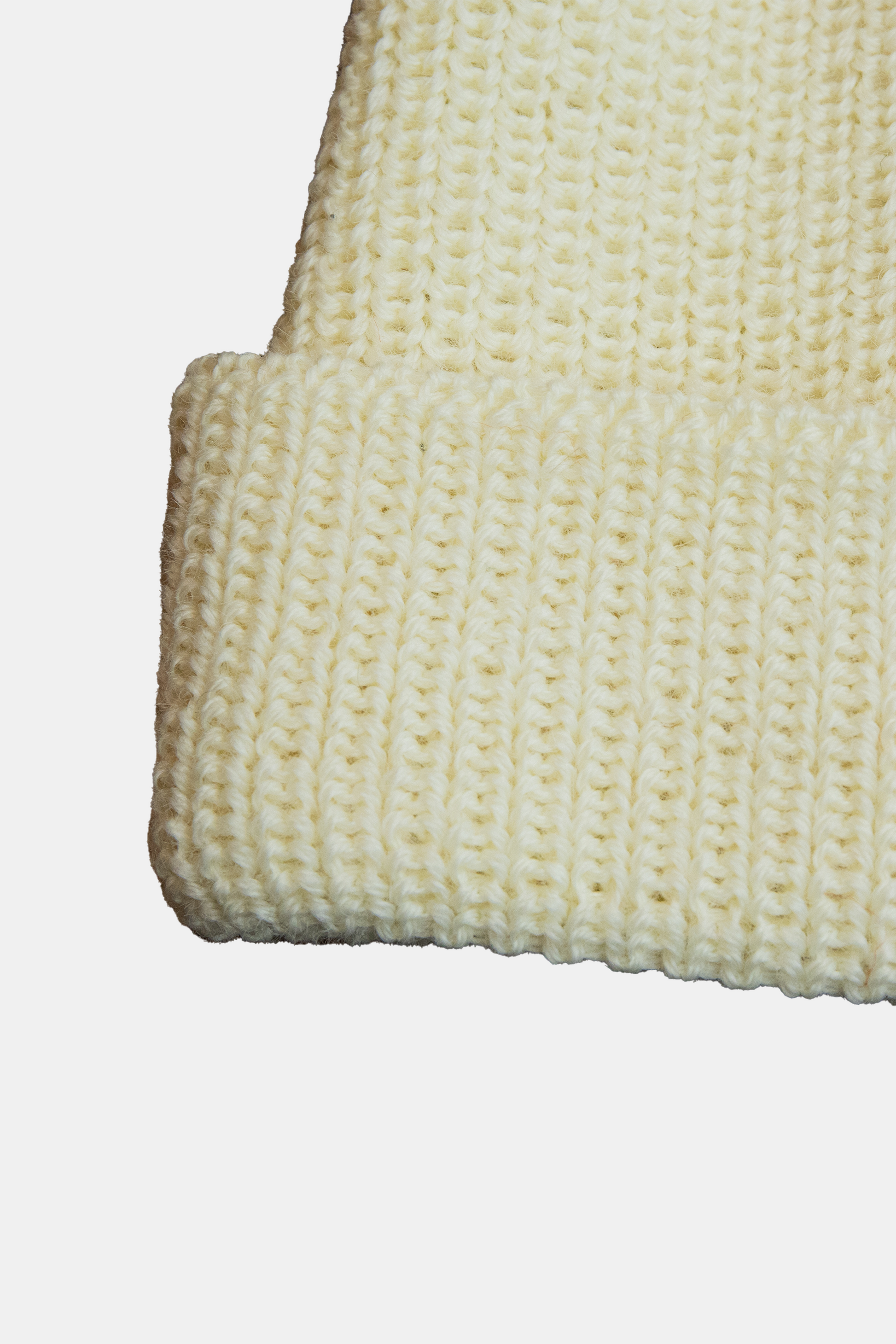 Bonnet Leuchtfeuer Strickwaren - Borkum Beanie (Natural White)