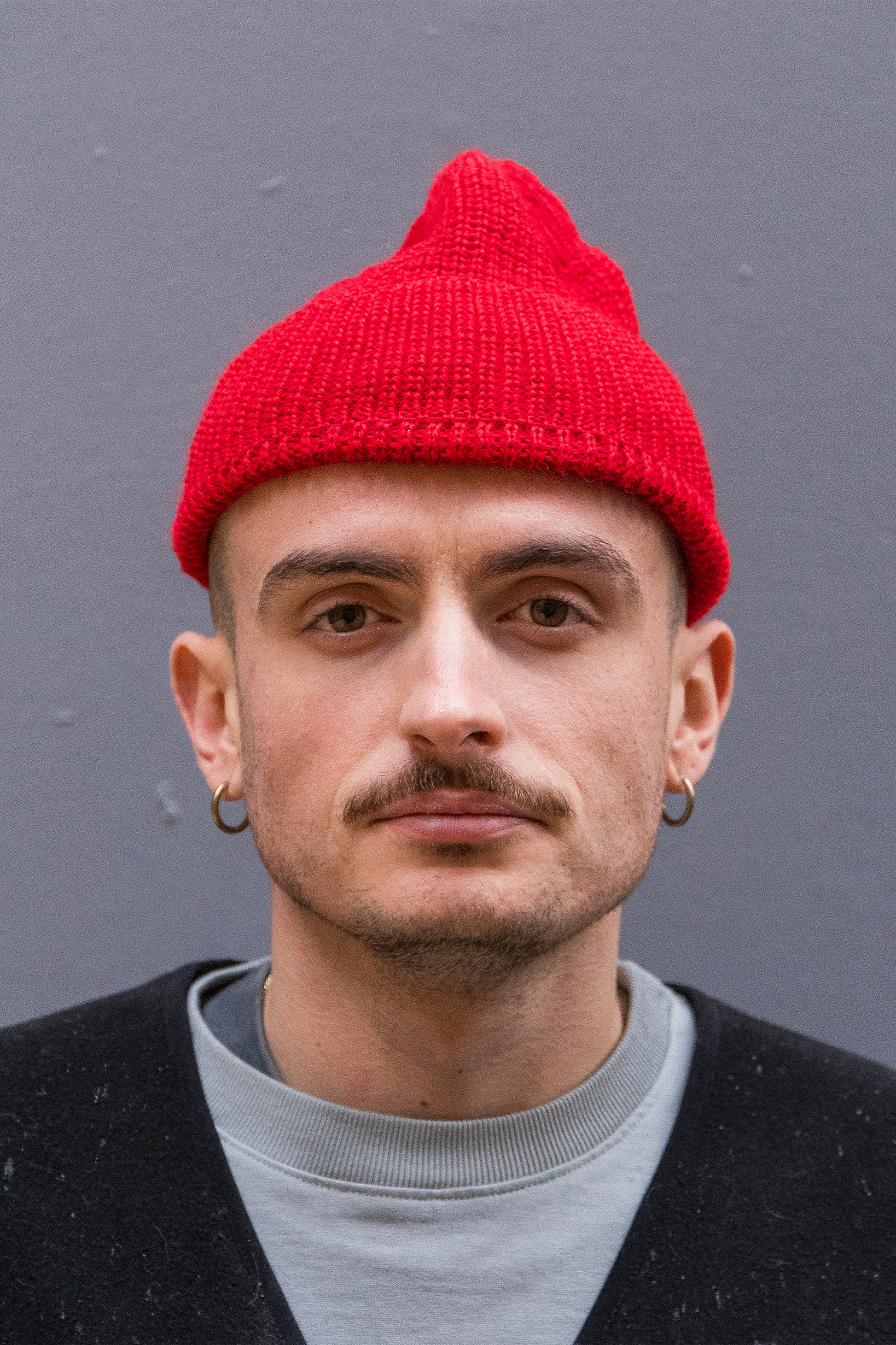 Bonnet Leuchtfeuer Strickwaren - Borkum Beanie (Red)