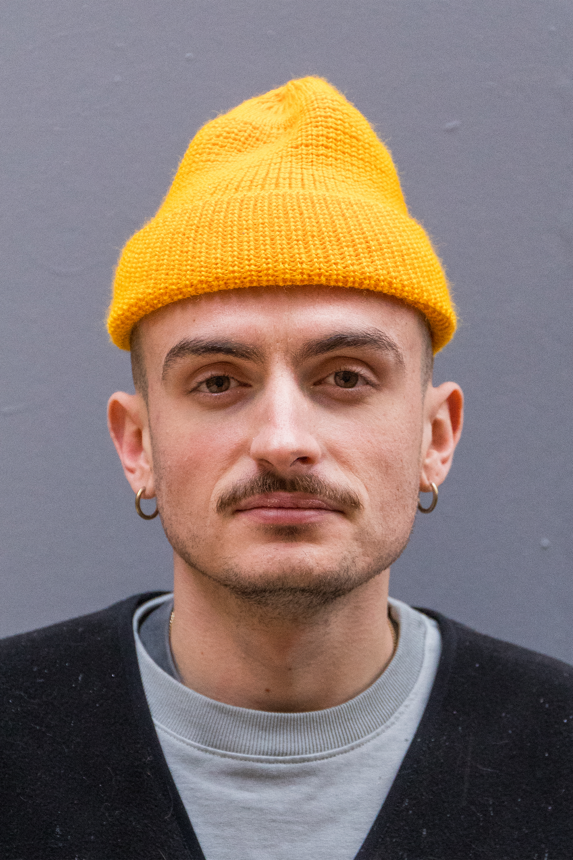 Bonnet Leuchtfeuer Strickwaren - Borkum Beanie (Yellow)