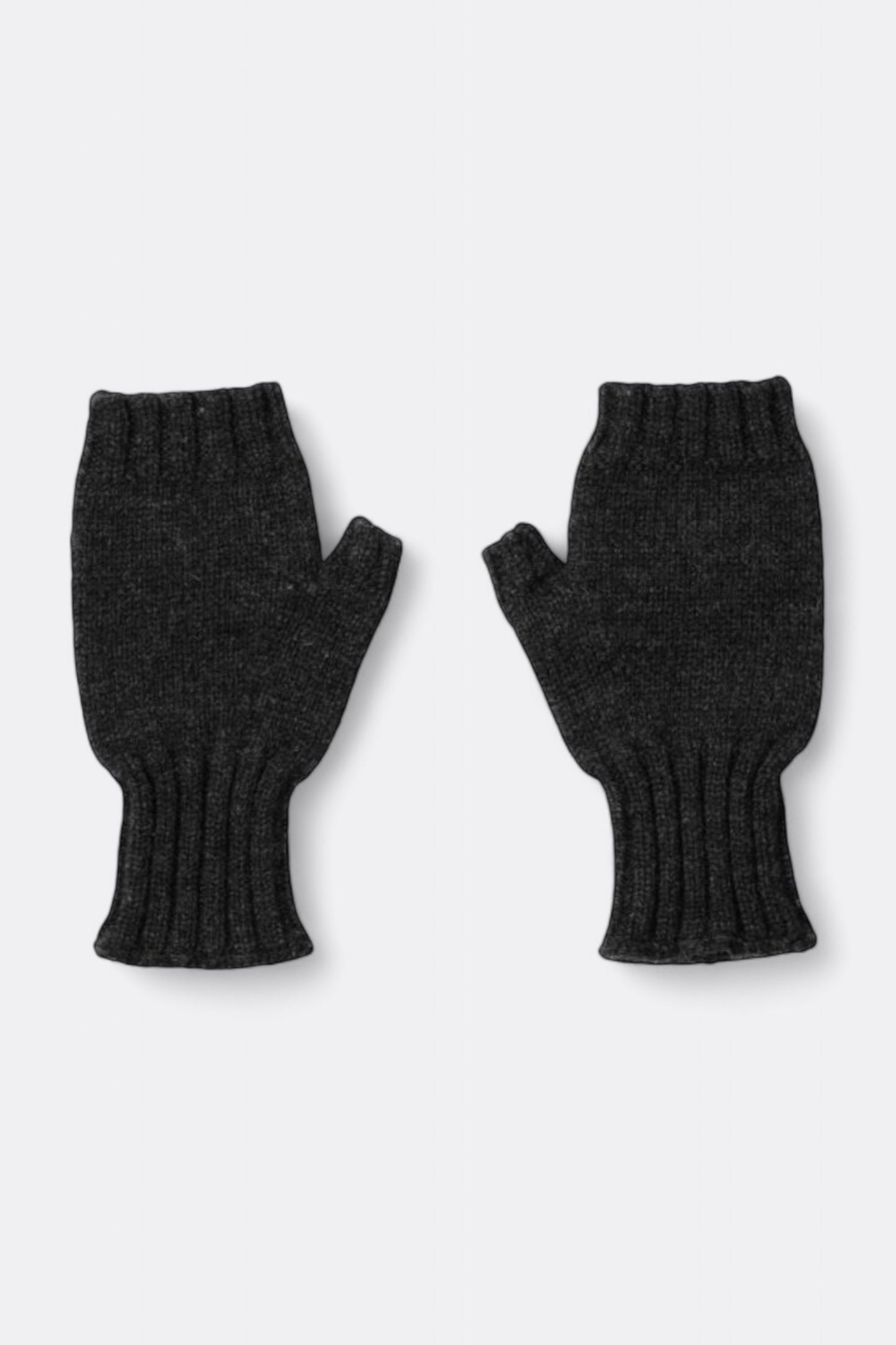 Mitaines Margaret Howell - MHL. Chunky Fingerless Glove British Merino (Black)