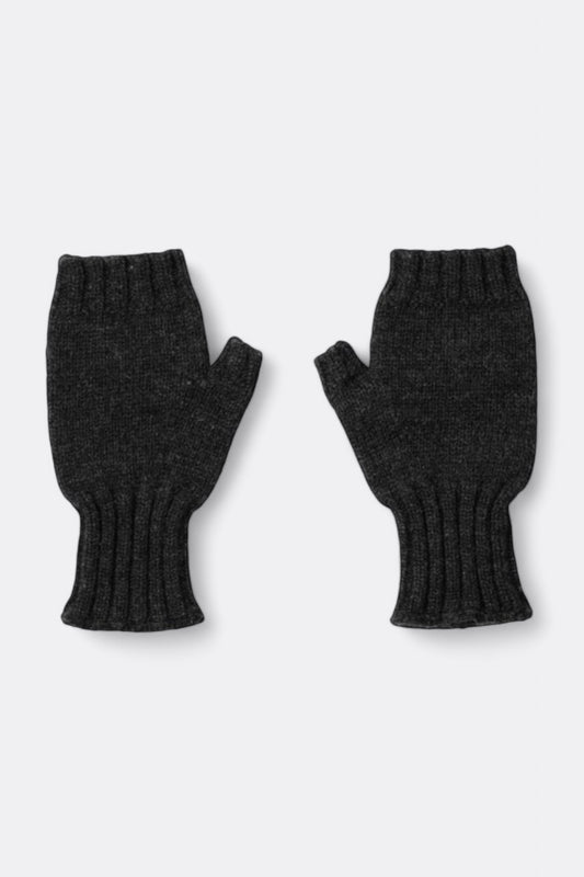 Mitaines Margaret Howell - MHL. Chunky Fingerless Glove British Merino (Black)