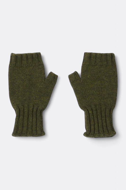 Mitaines Margaret Howell - MHL. Chunky Fingerless Glove British Merino (Khaki)