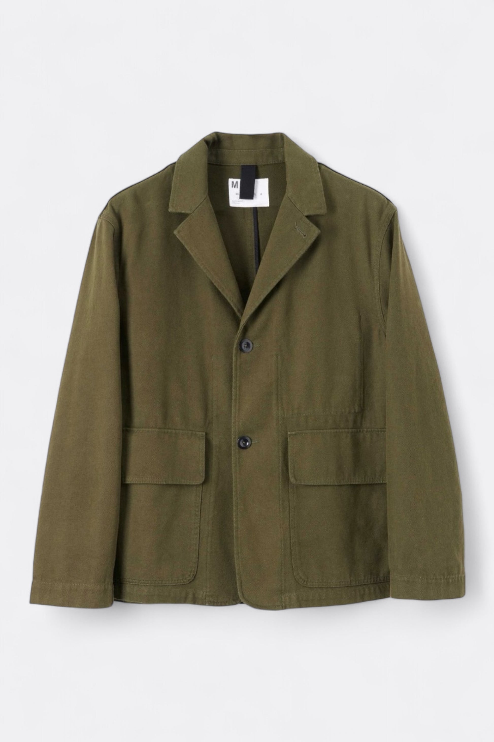 Veste Margaret Howell - MHL. Flap Pocket Blazer Cotton Wool Drill (Moss)