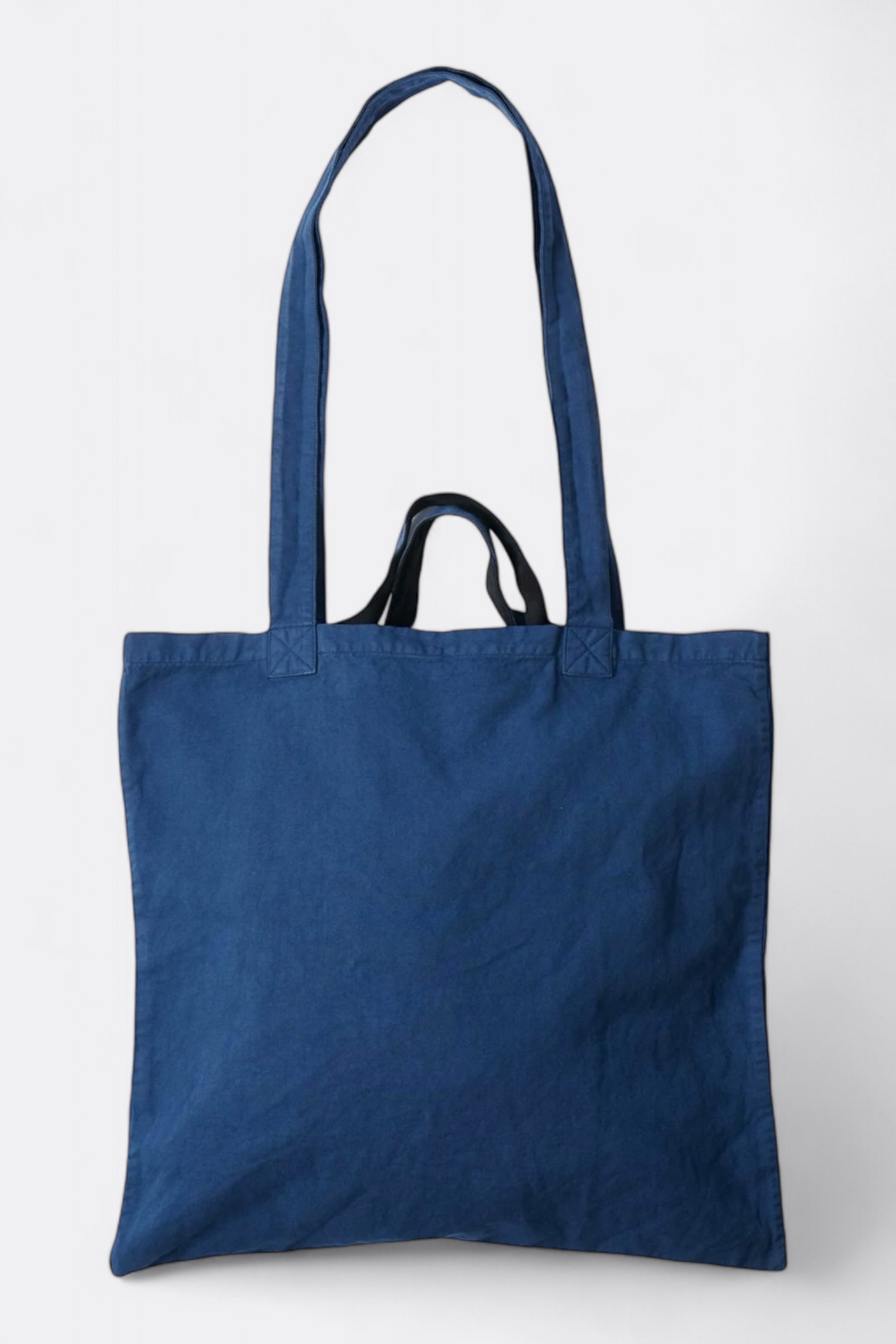 Tote Bag Margaret Howell - MHL. Shopper Linen Cotton Twill (Workwear Blue)