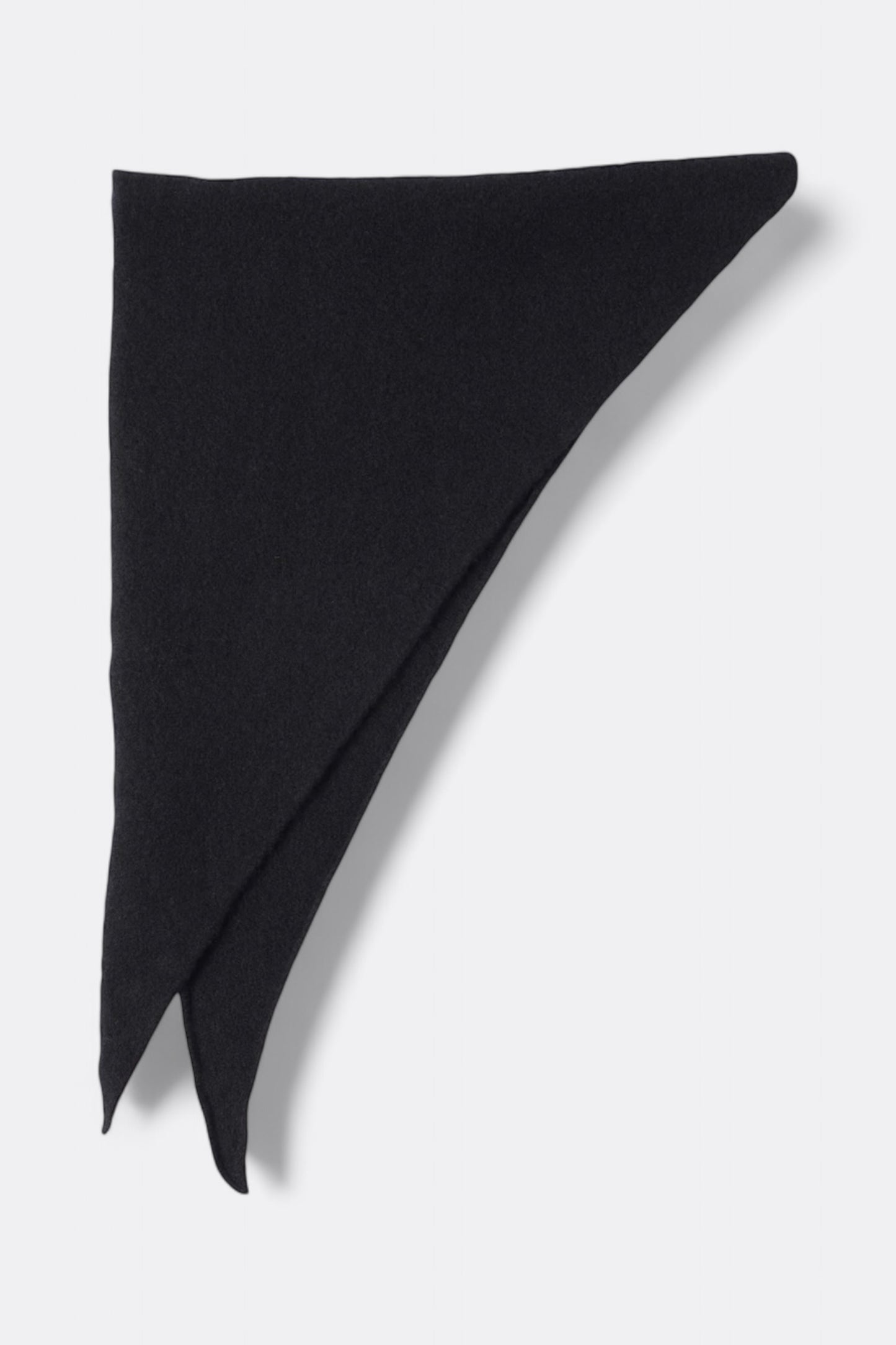 Foulard Écharpe Margaret Howell - MHL. Scout Scarf Lambswool (Black)