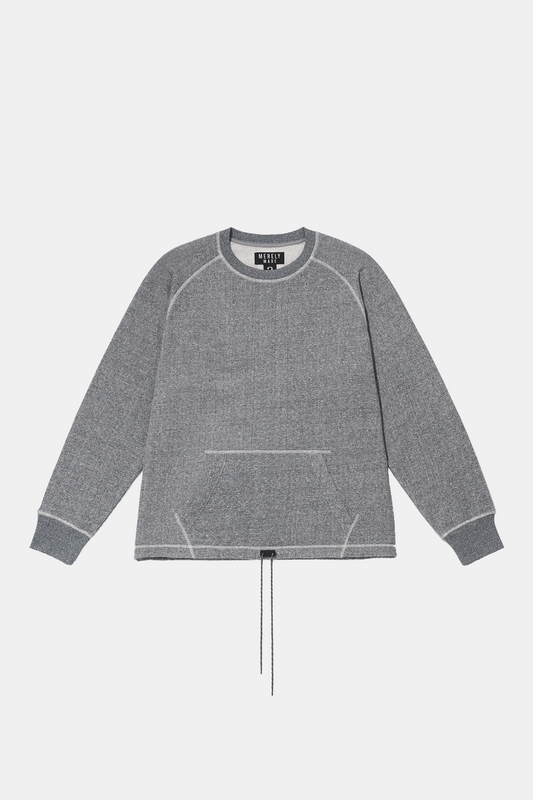 Sweatshirt Merely Made - French Melange Sweatshirt (Melange Grey)