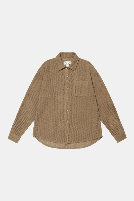 Merely Made - Knitting Lazy Over Shirts (Tan Brown)