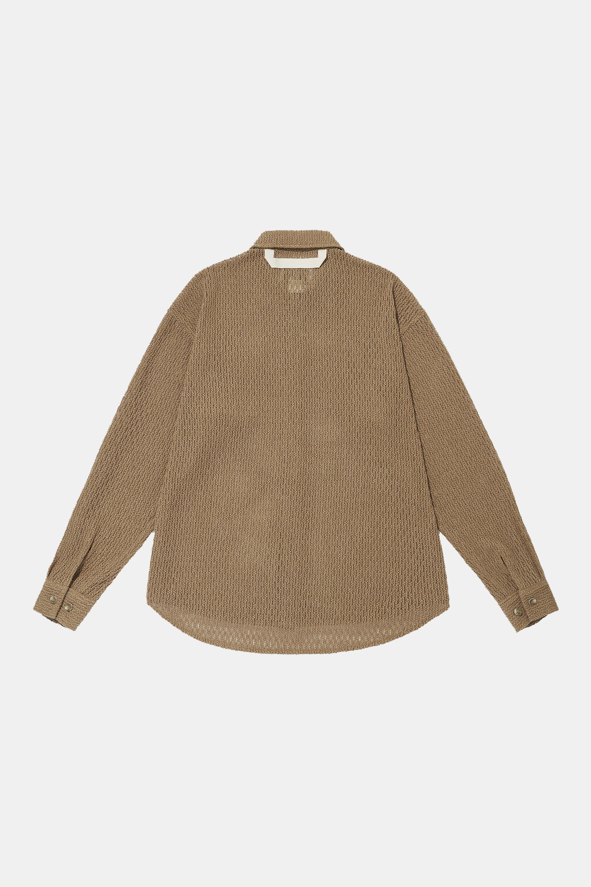 Merely Made - Knitting Lazy Over Shirts (Tan Brown)