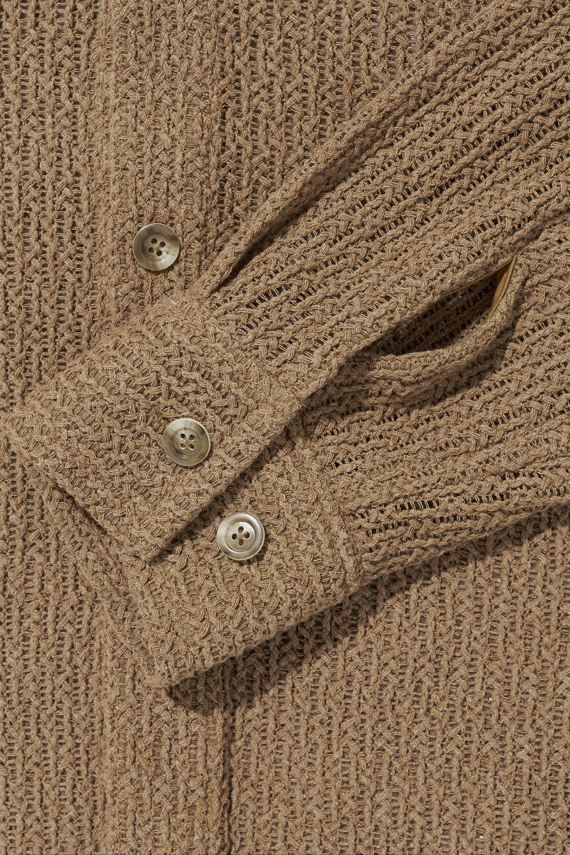 Merely Made - Knitting Lazy Over Shirts (Tan Brown)