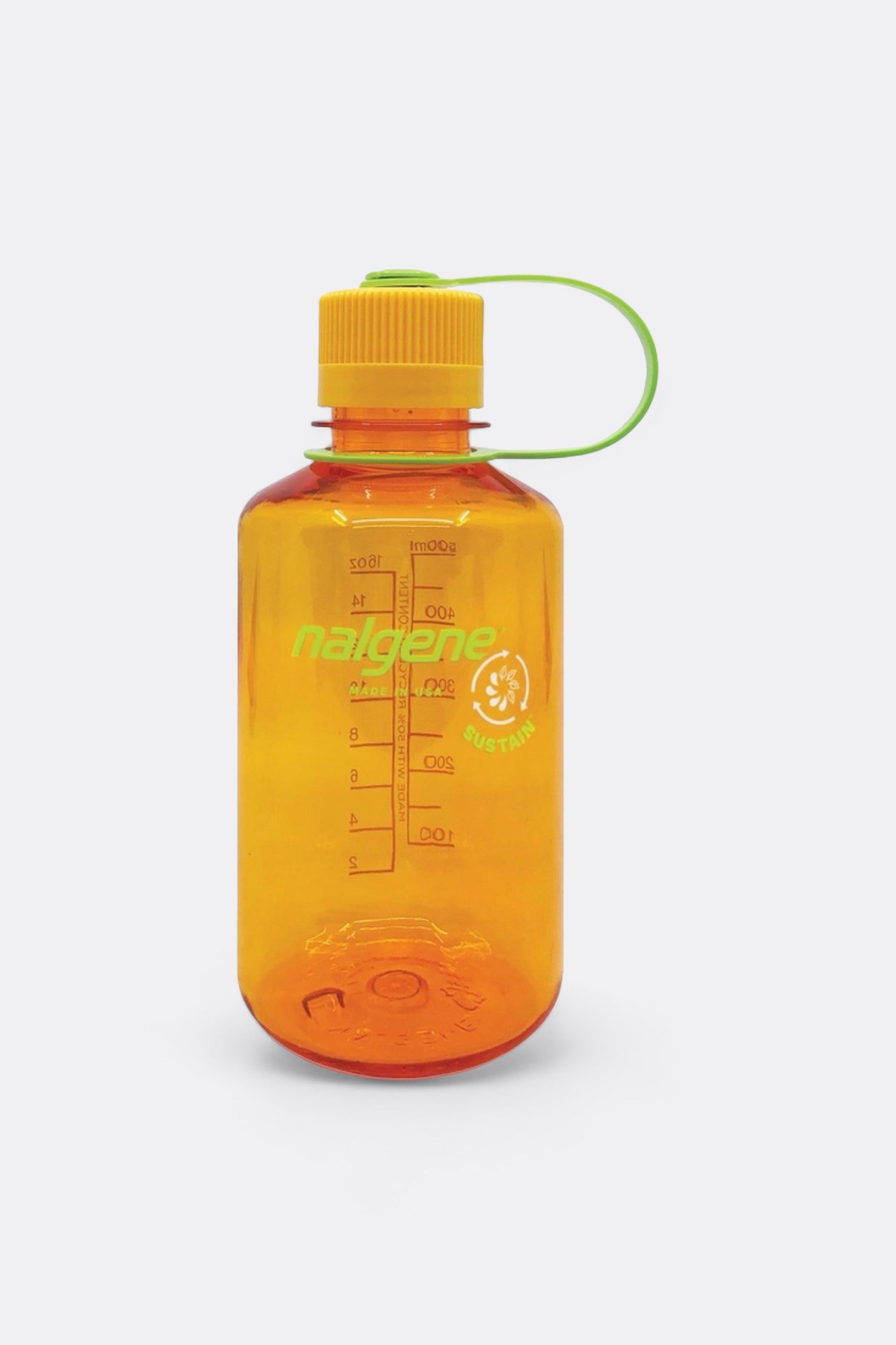 Nalgene - 16oz Narrow Mouth Sustain Water Bottle (Clementine)