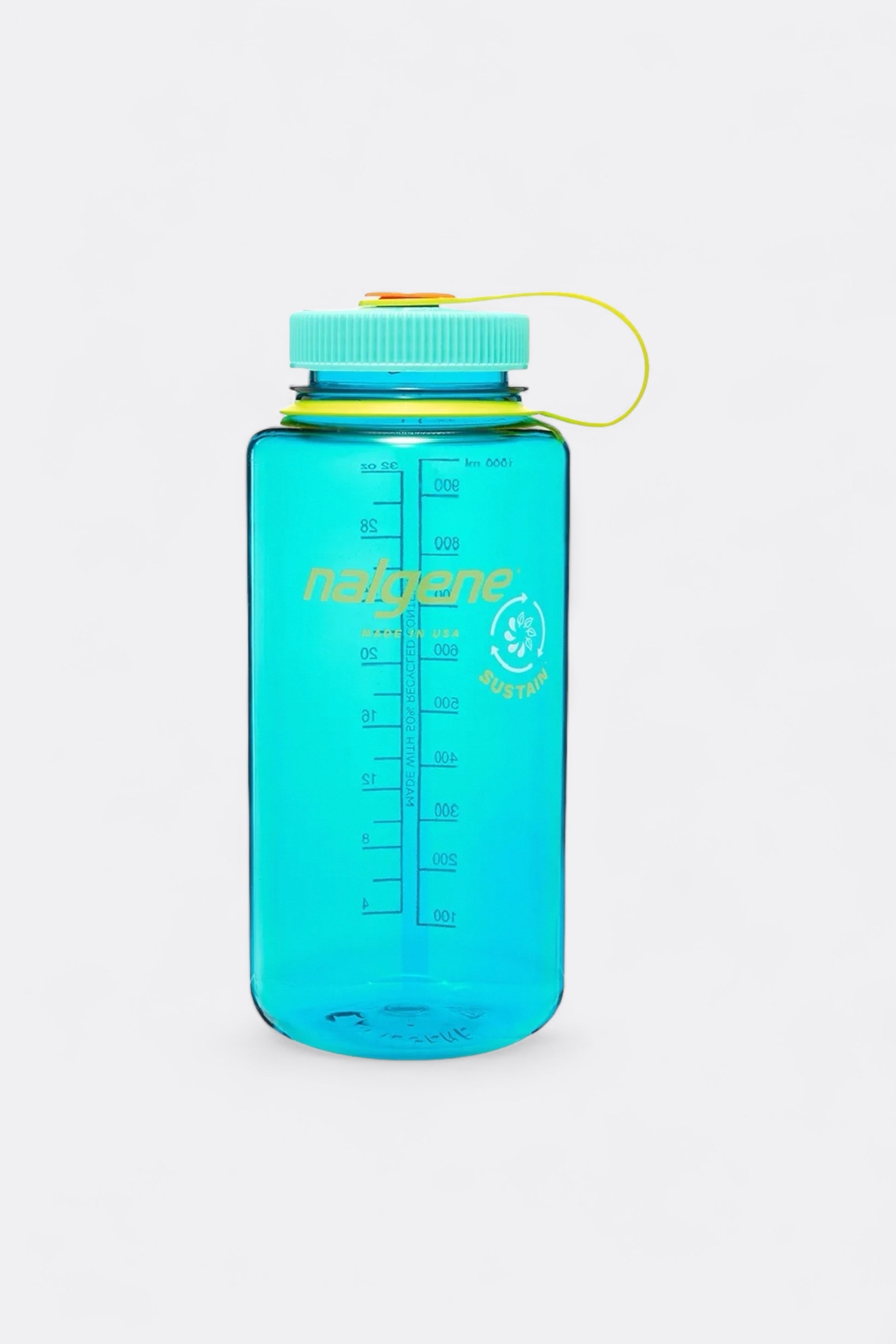 Nalgene - 32oz Wide Mouth Sustain Water Bottle (Cerulean)