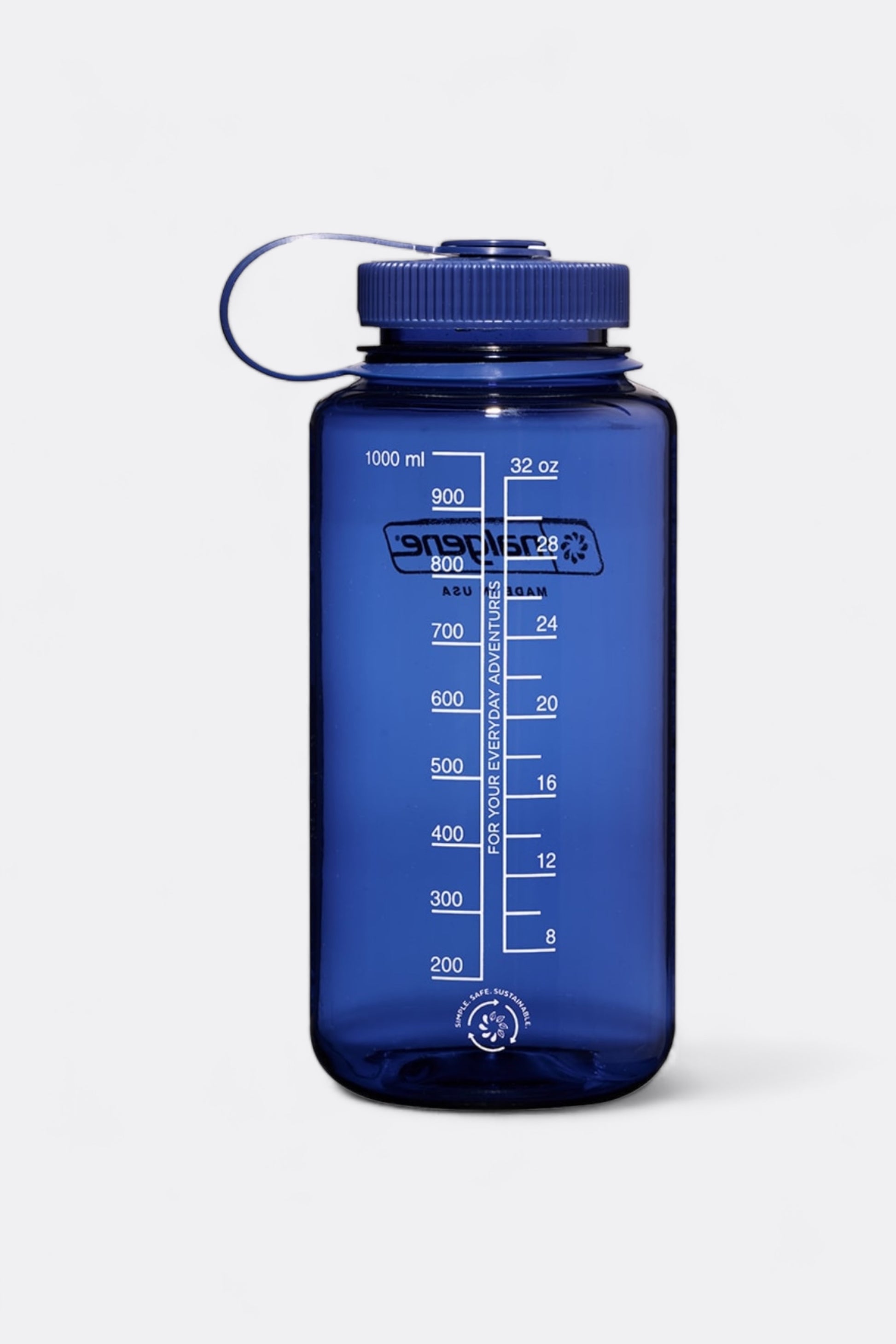 32oz Wide Mouth Sustain Water Bottle (Denim)