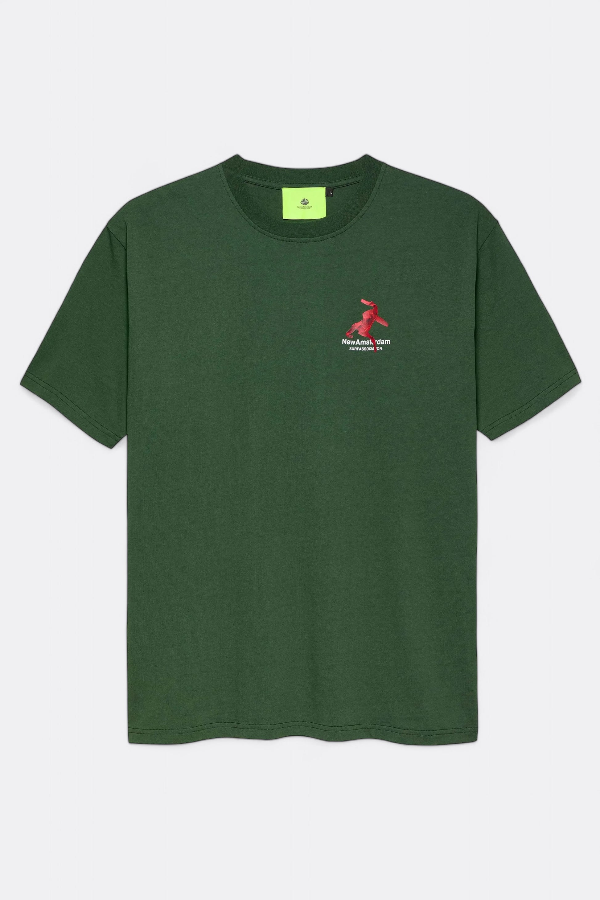 T-Shirt New Amsterdam Surf Association - After Surf Tee (Kombu Green)