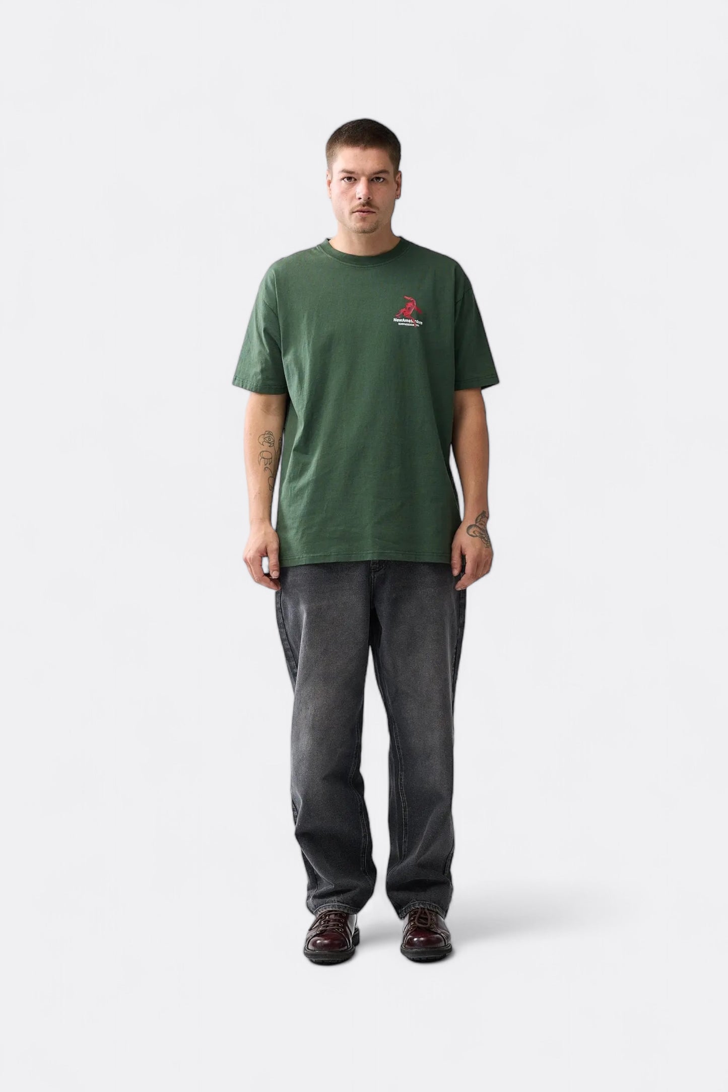 T-Shirt New Amsterdam Surf Association - After Surf Tee (Kombu Green)