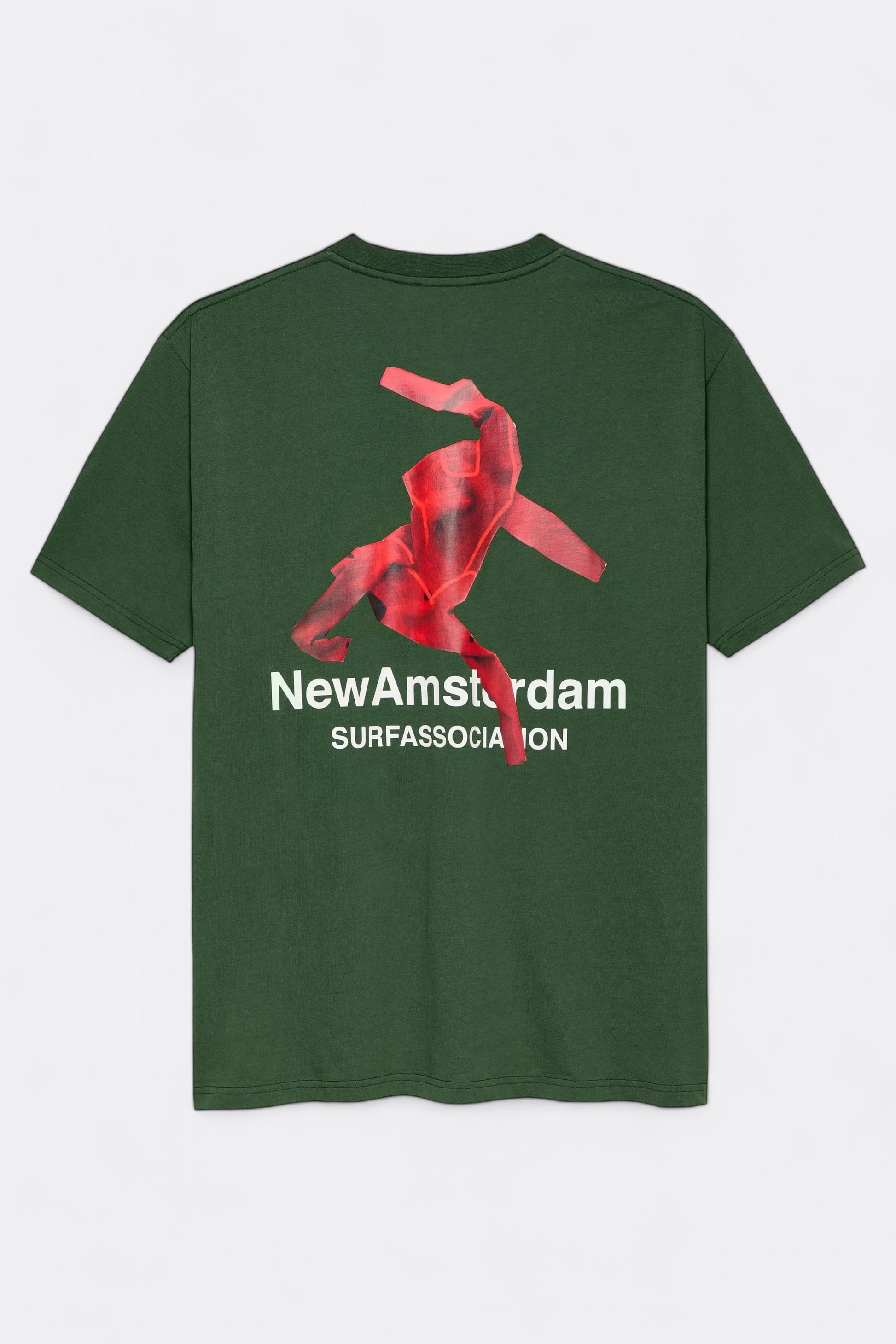 T-Shirt New Amsterdam Surf Association - After Surf Tee (Kombu Green)