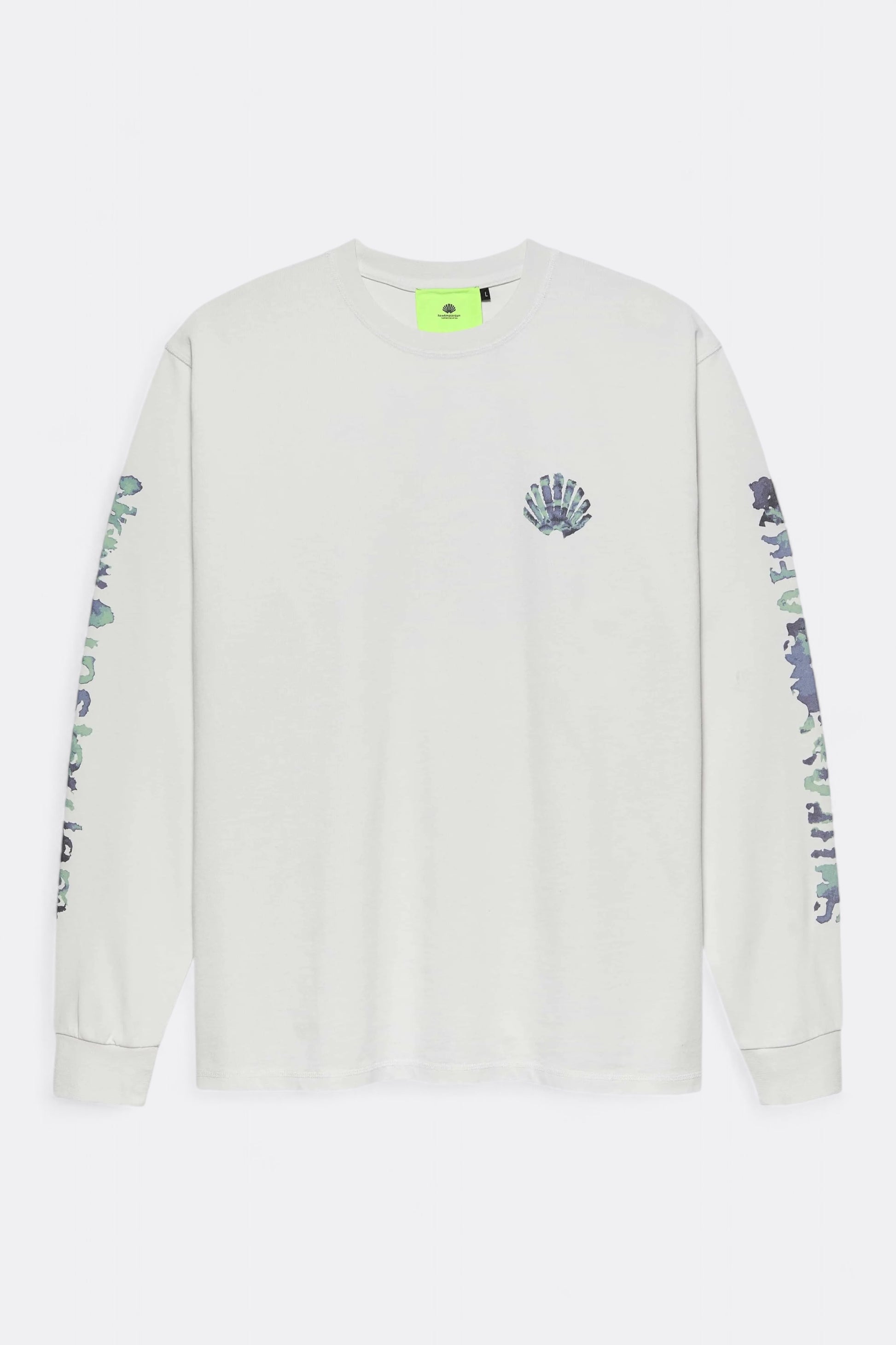 T-Shirt Manches Longues New Amsterdam Surf Association - Aquarelle Logo Longsleeve (White)