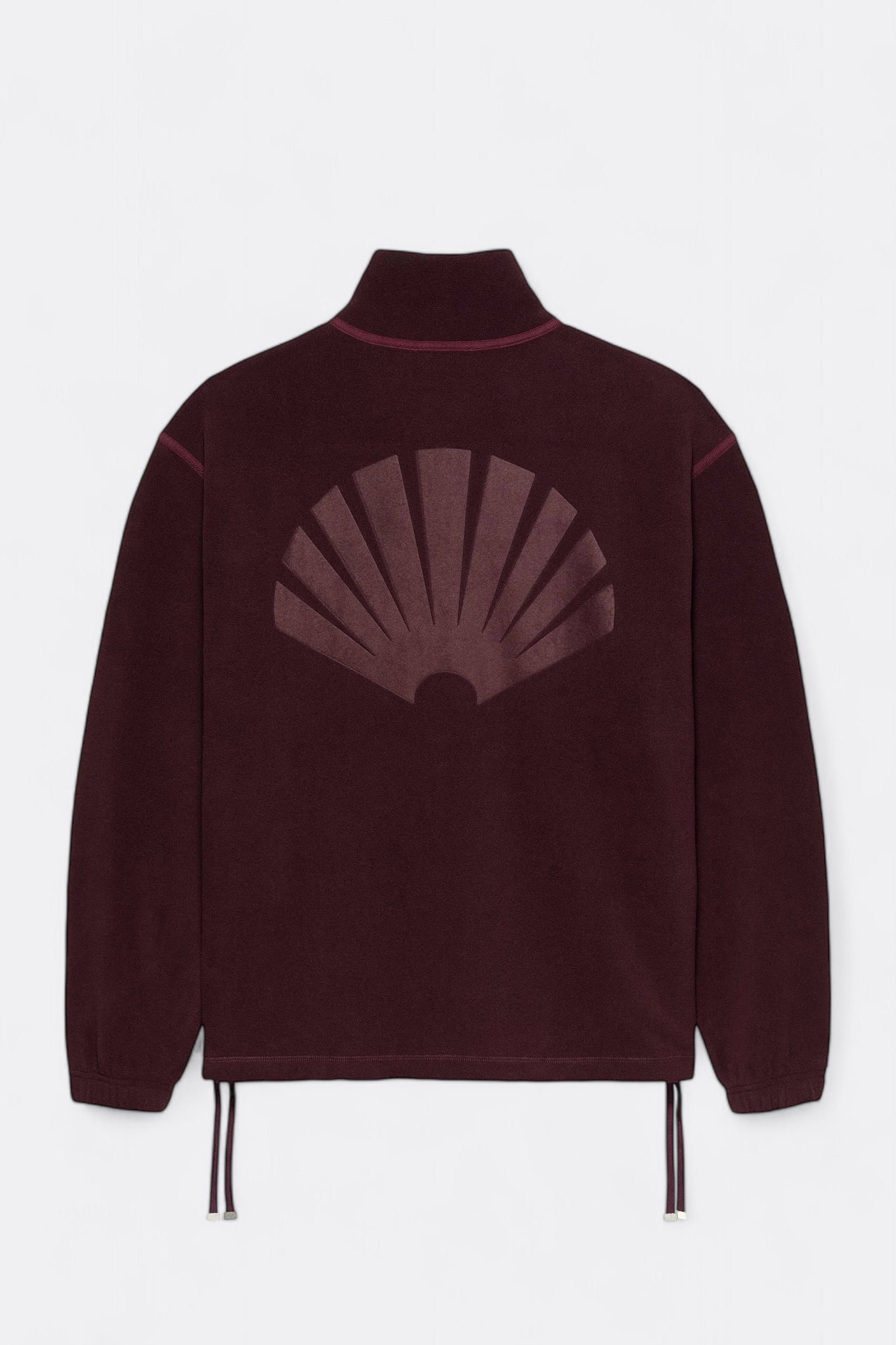 Sweat Polaire New Amsterdam Surf Association - Fleece Half Zip (Vineyard Wine)