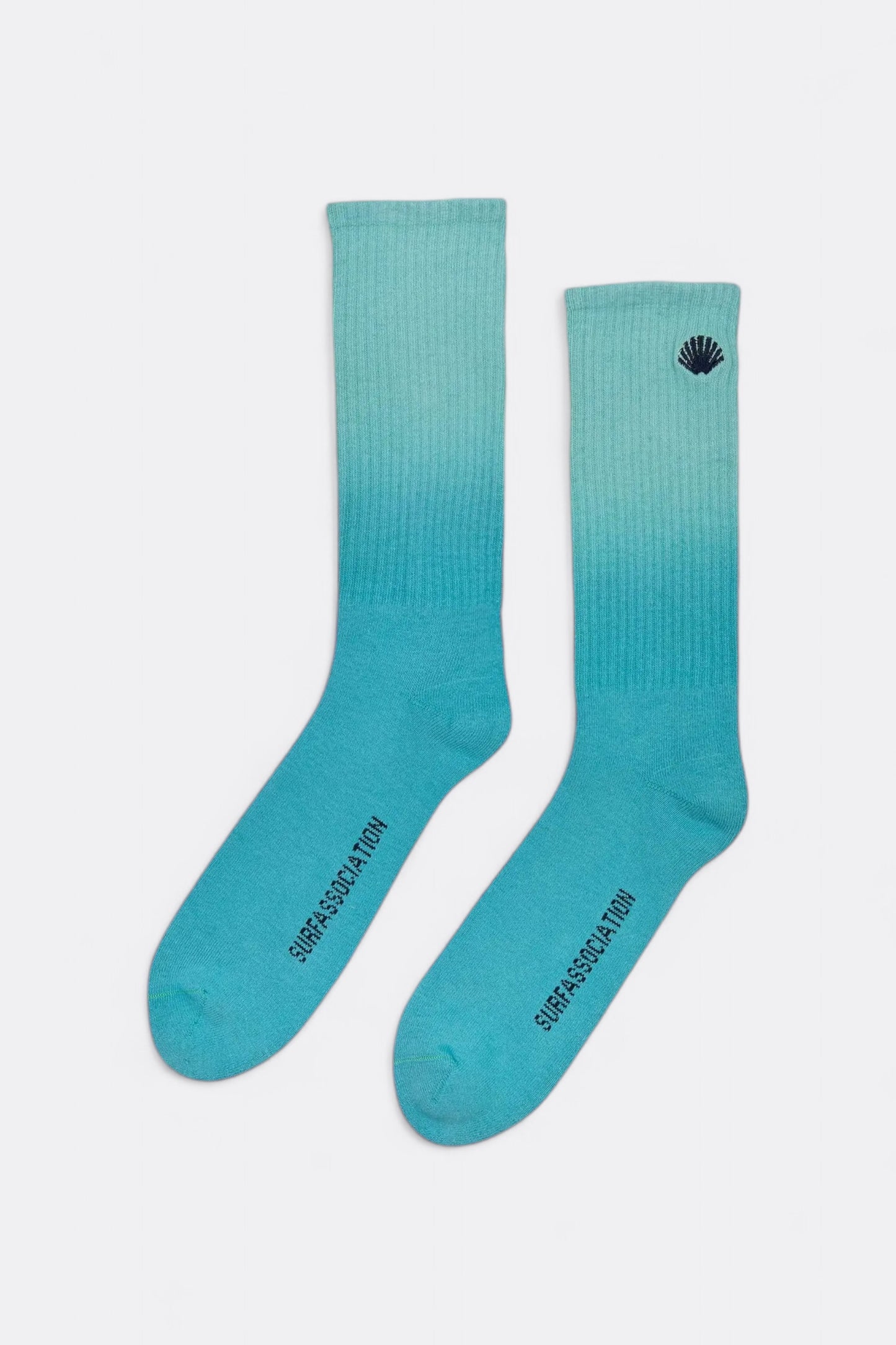 Chaussettes New Amsterdam Surf Association - Gradient Logo Socks (Marine Blue Dip Dye)