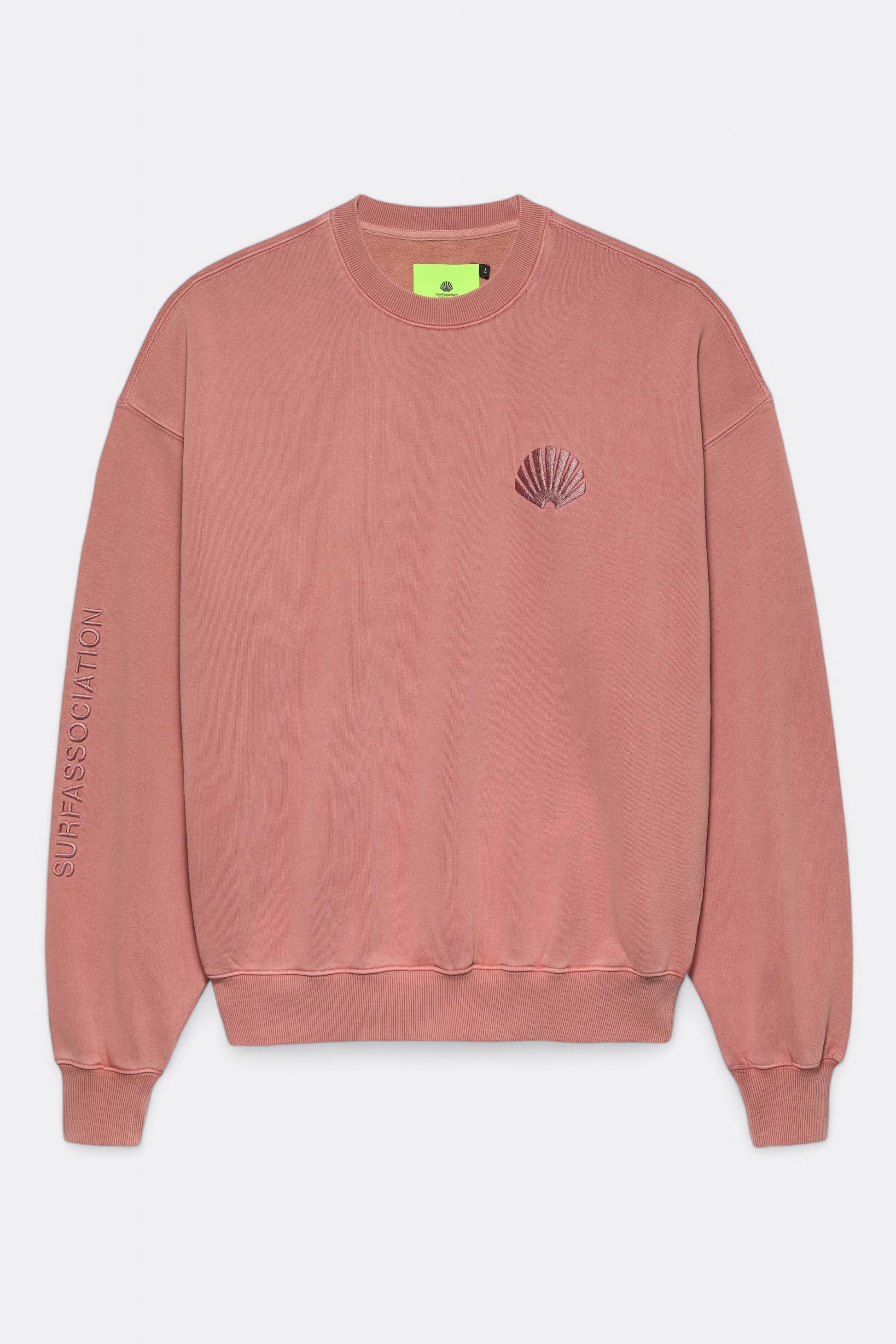 Sweatshirt New Amsterdam Surf Association - Logo Crewneck (Tonal / Cameo Brown)