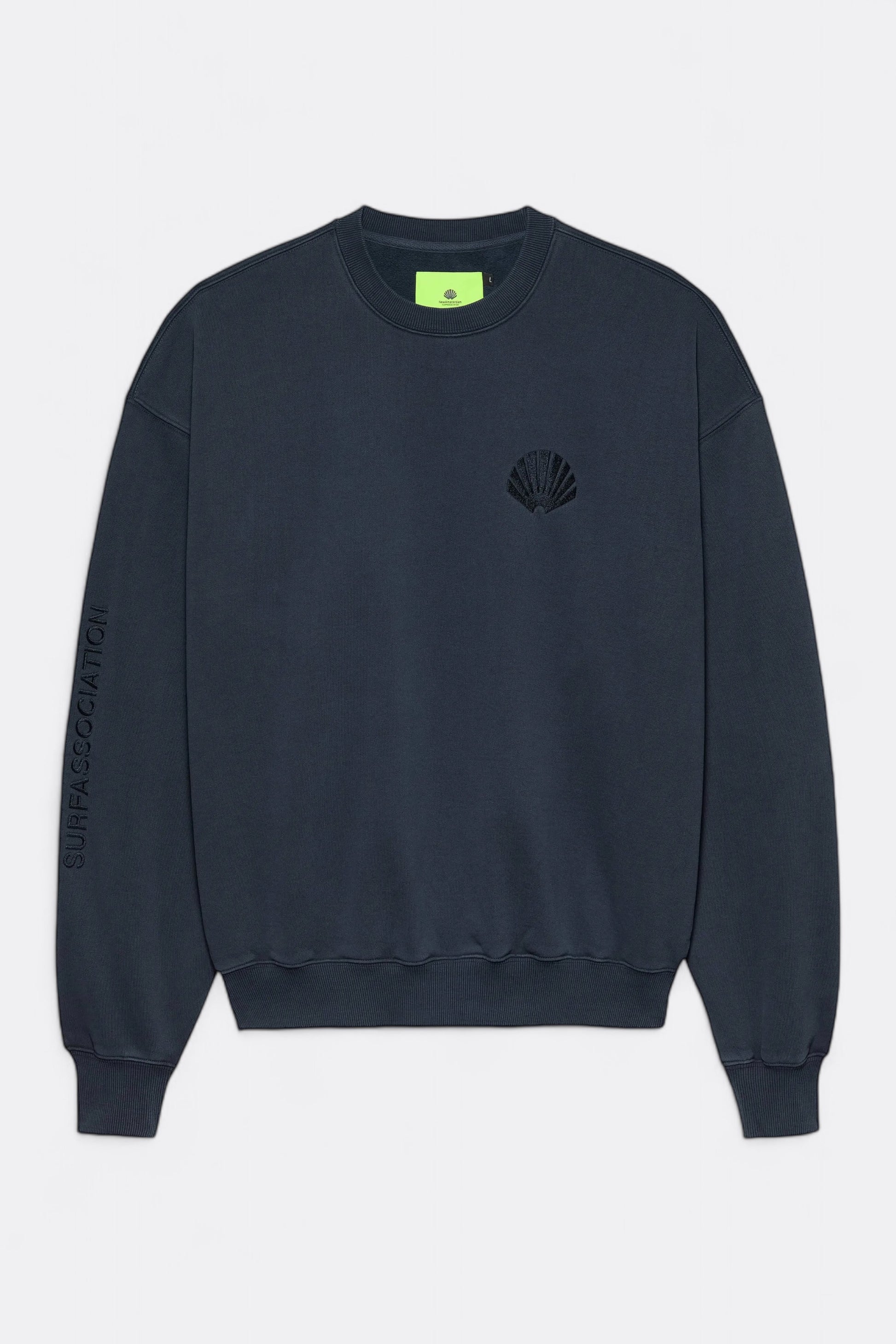 Sweatshirt New Amsterdam Surf Association - Logo Crewneck (Tonal / Navy Blazer)