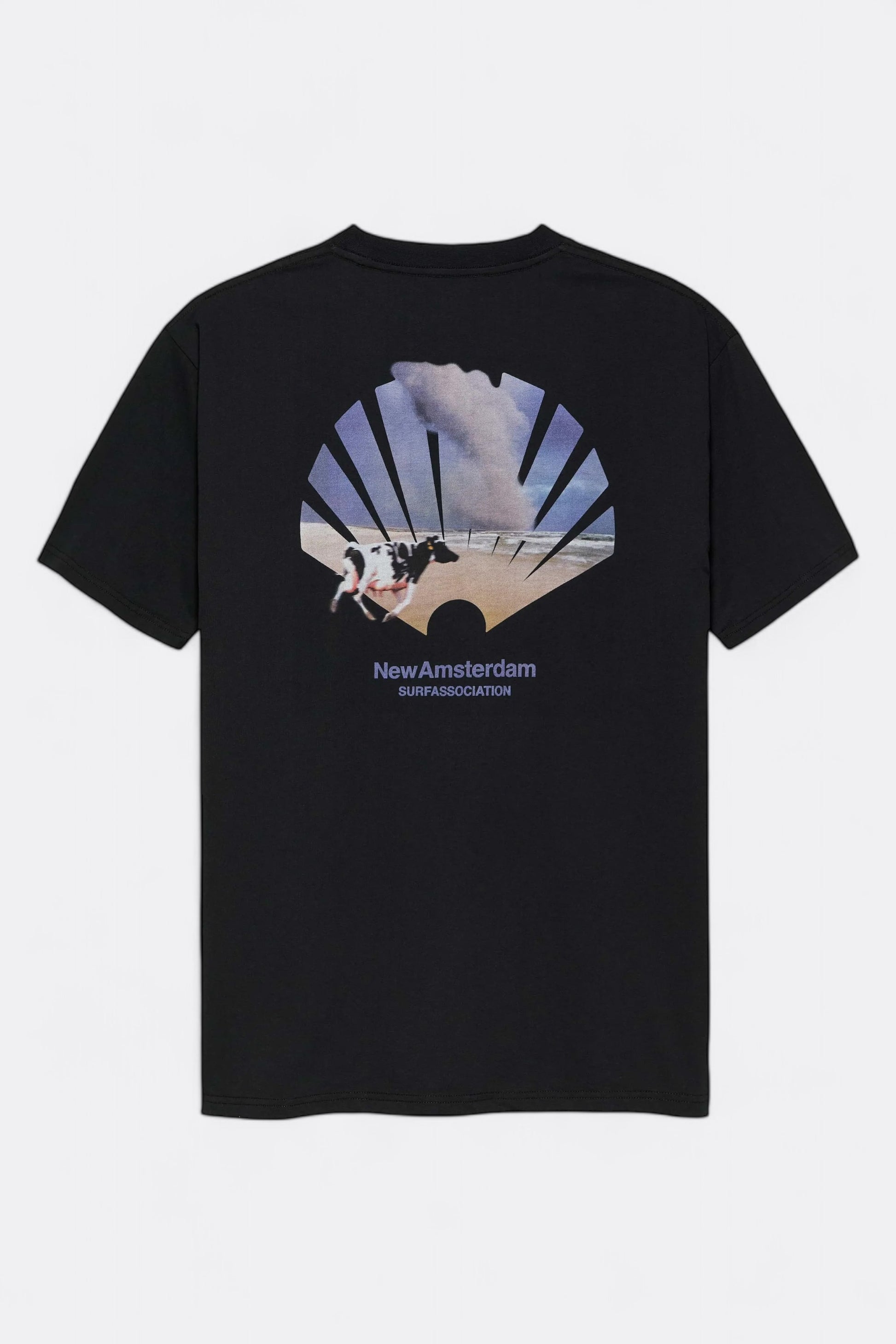 T-Shirt New Amsterdam Surf Association - Oyster Tee (Black)