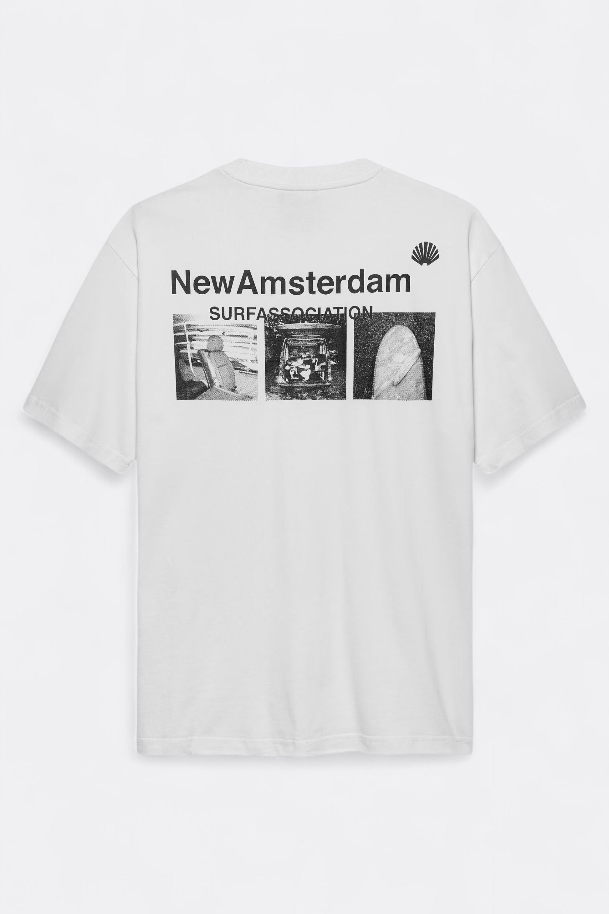 T-Shirt NEW AMSTERDAM SURF ASSOCIATION - Photo Print Tee (White)